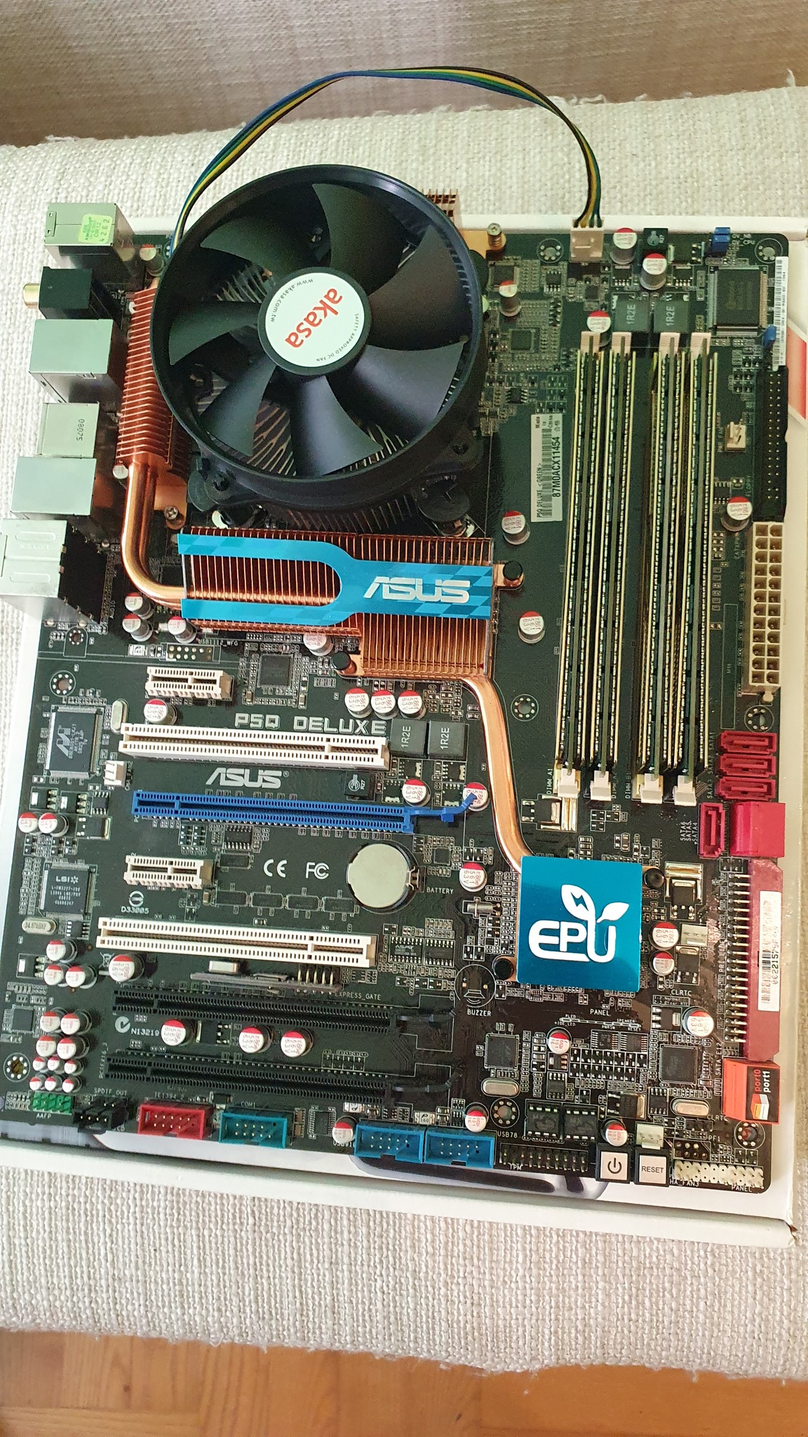 Asus P5Q Deluxe Windows XP build with GTX 980 and Core 2 Quad Q9650