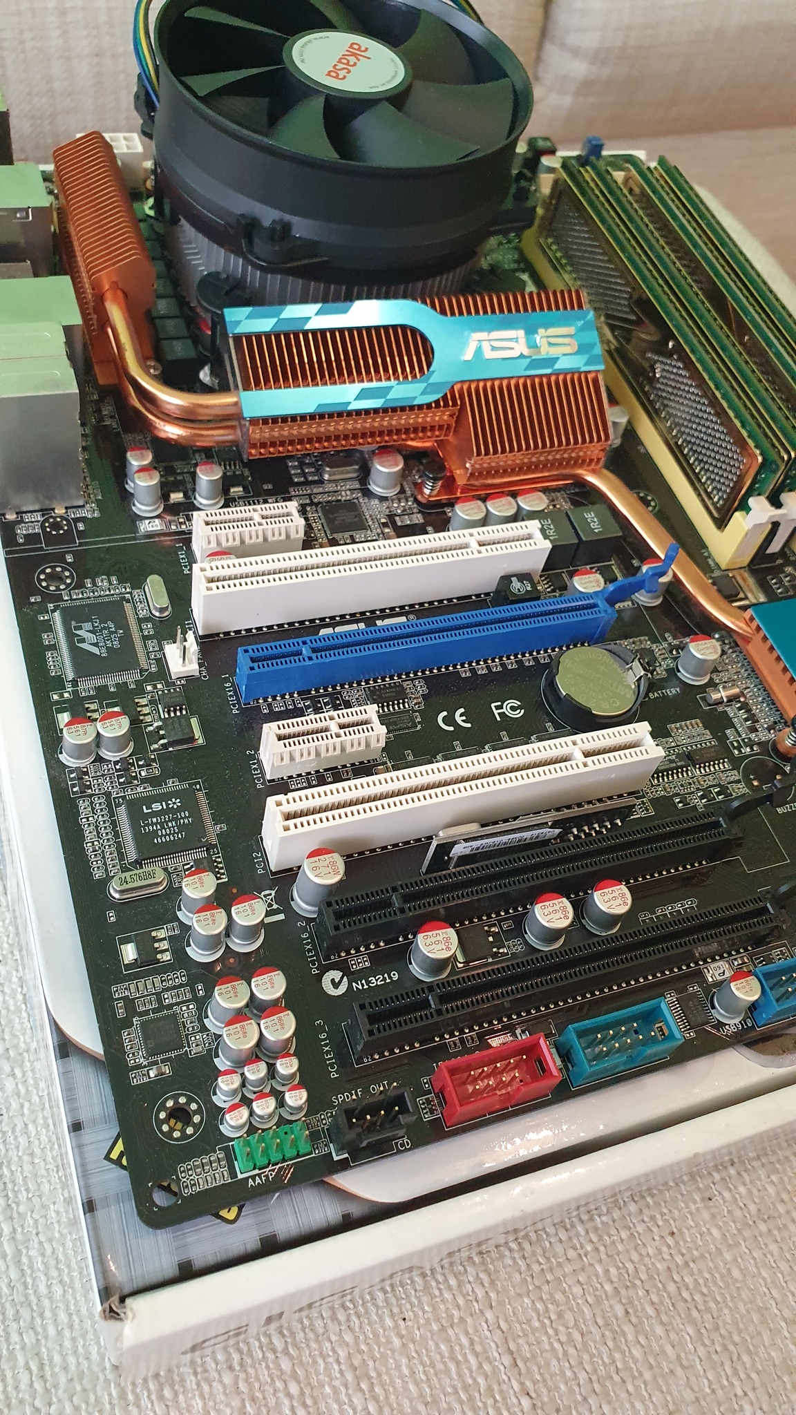 Asus P5Q Deluxe Windows XP build with GTX 980 and Core 2 Quad Q9650