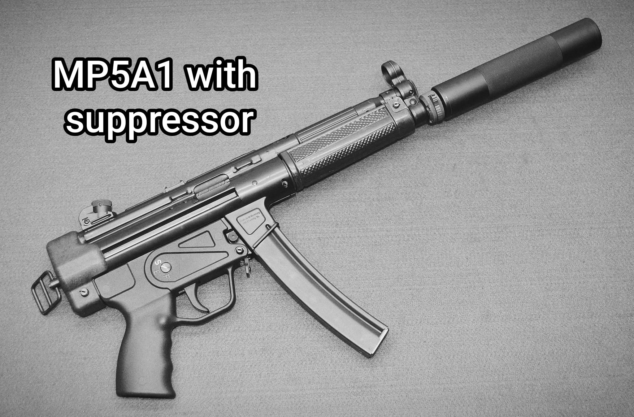Accessories for MP5-A1 and MP5-A3 setups from the 80s. #airsoft