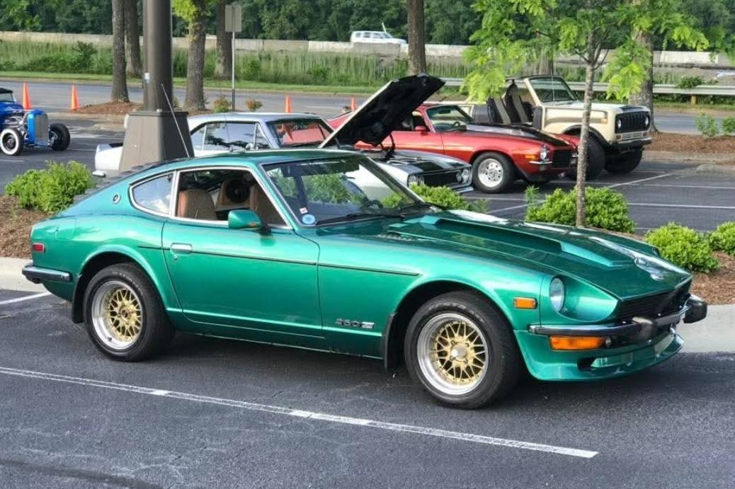 1983 Datsun 280ZX Turbo wheels 17x9 in 3 piece conversion. I