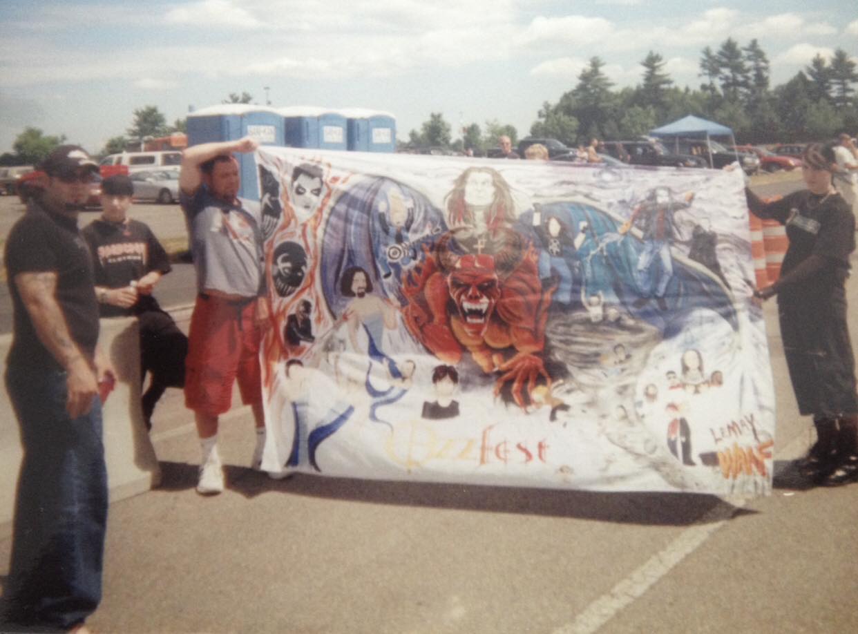 OZZ FEST 袋 MONSTERS OF ROCK… フェスタオル 計8点 What band is on this Ozzfest 2002 tapestry?