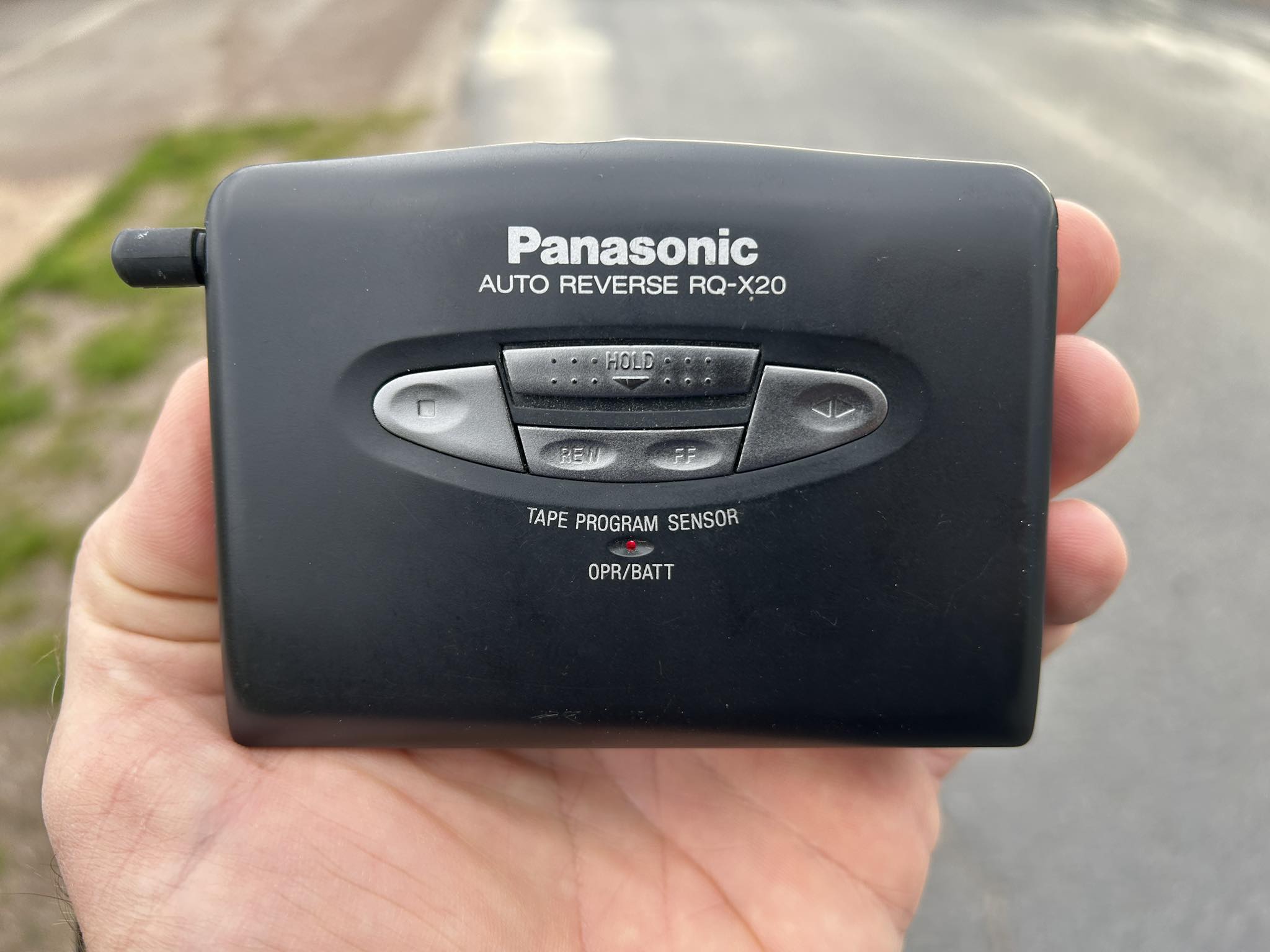 Panasonic RQ-S90R portable cassette player review