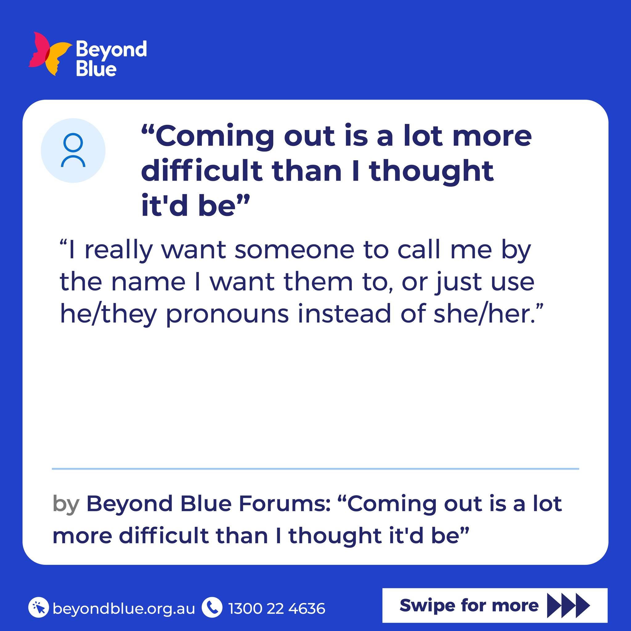 Beyond Blue