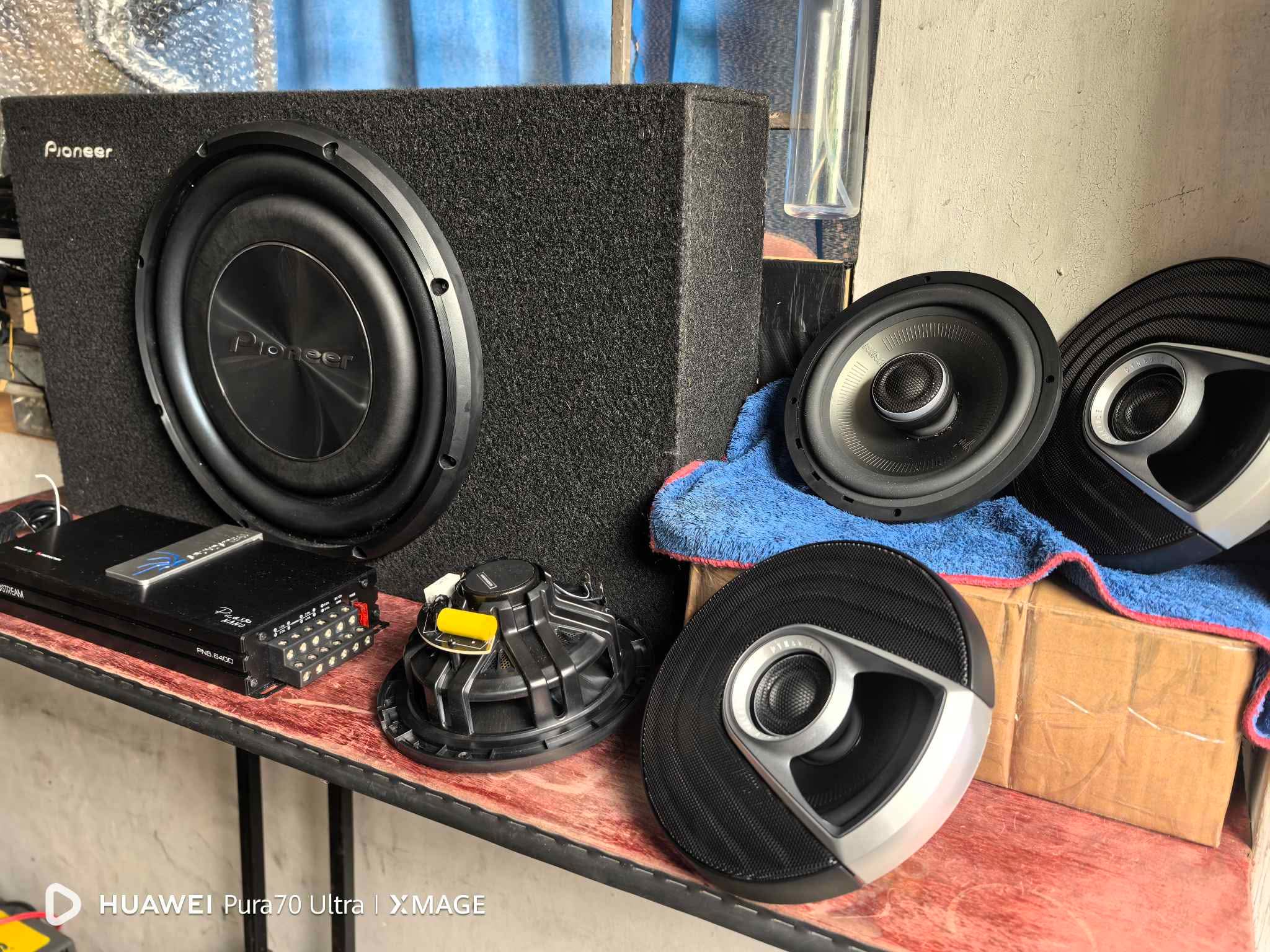 PIONEER CS-F5000 2-way speaker system 100% all working condition