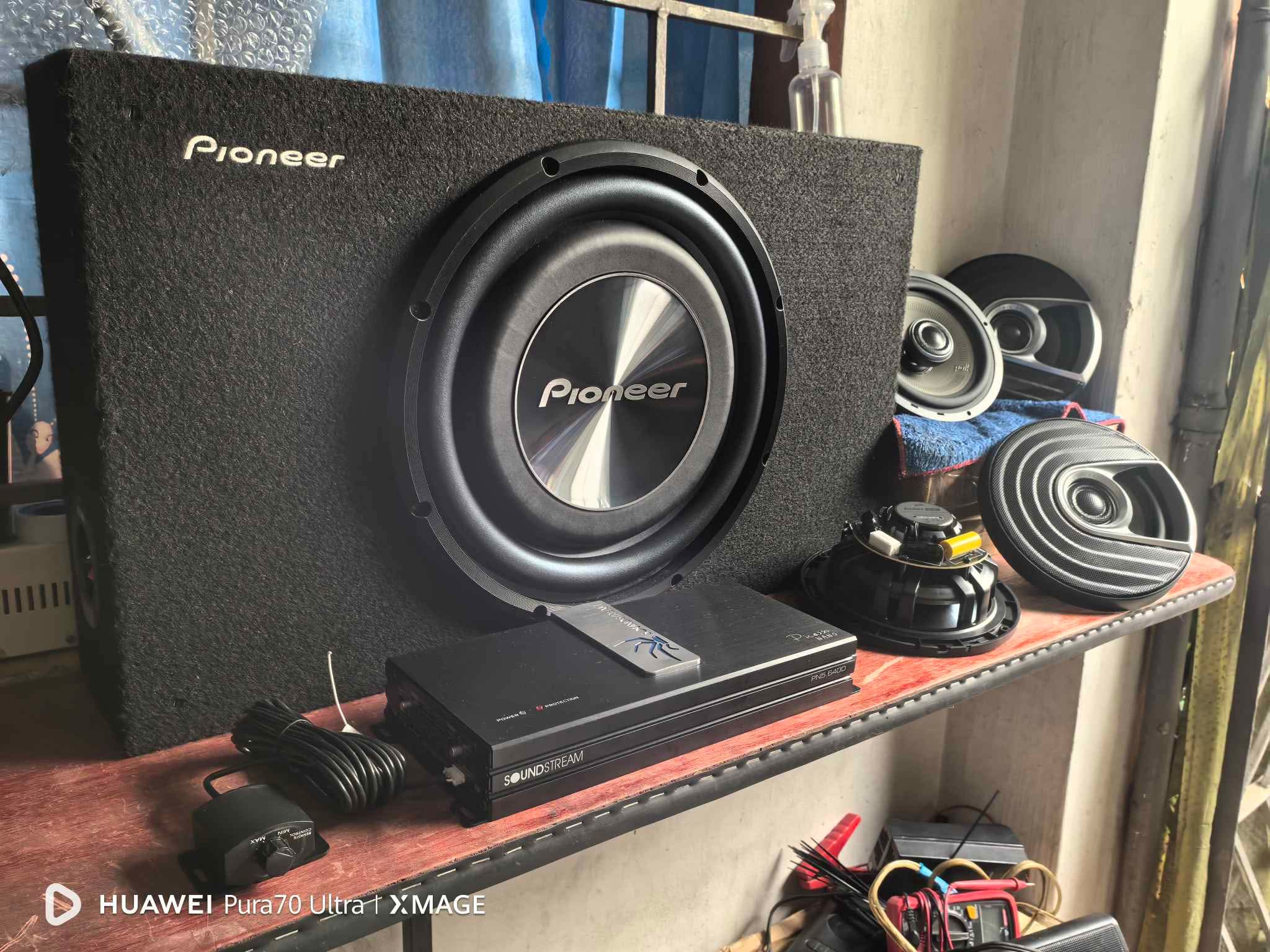 PIONEER CS-F5000 2-way speaker system 100% all working condition
