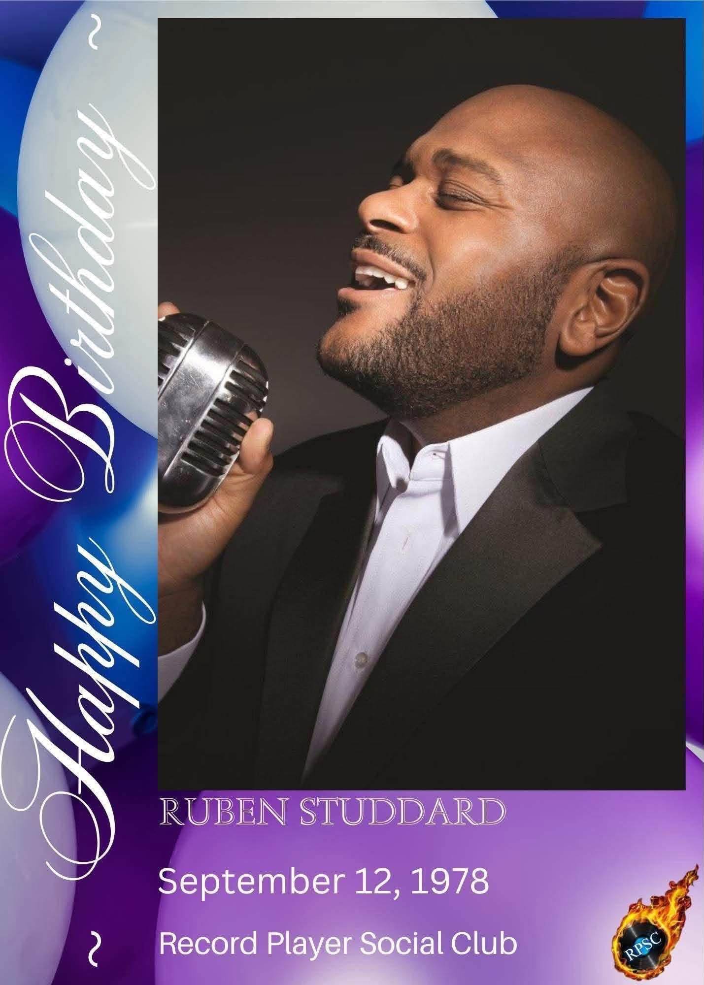 Happy 48th birthday to singer Ruben Studdard