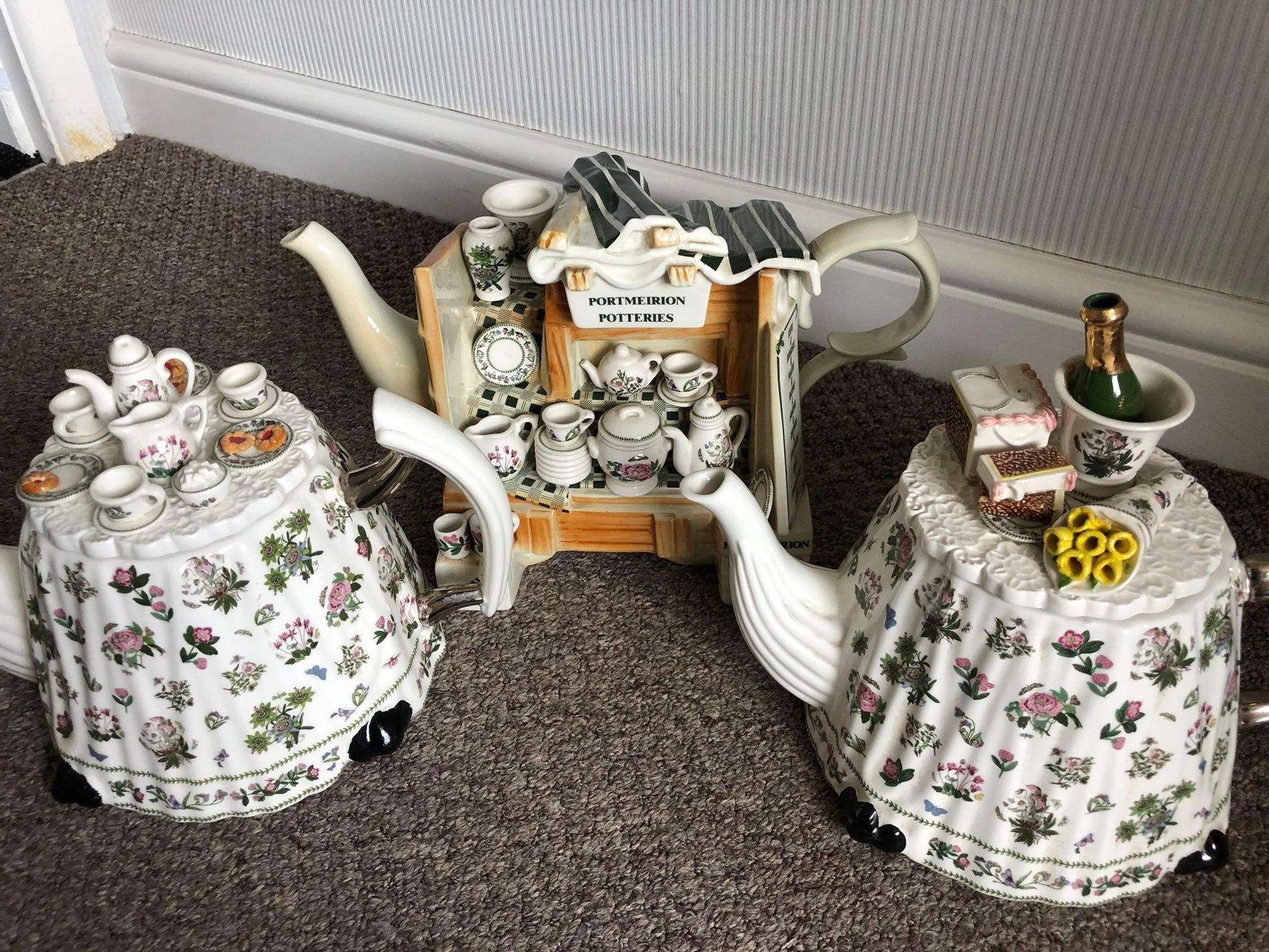 Unique Paul Cardew Teapot Find with Removable Typewriter