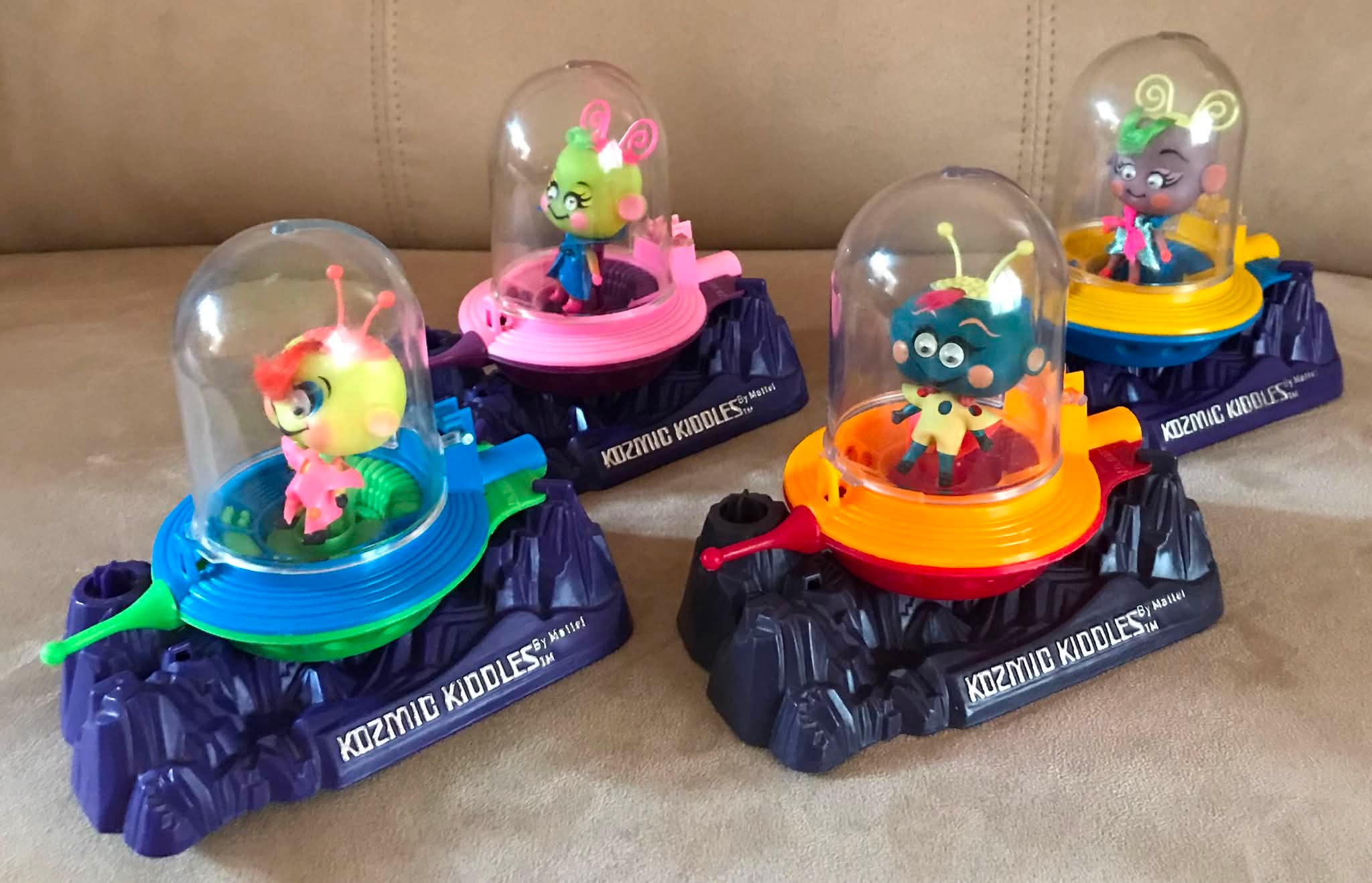 Kozmic Kiddles aliens toys from Mattel 1968