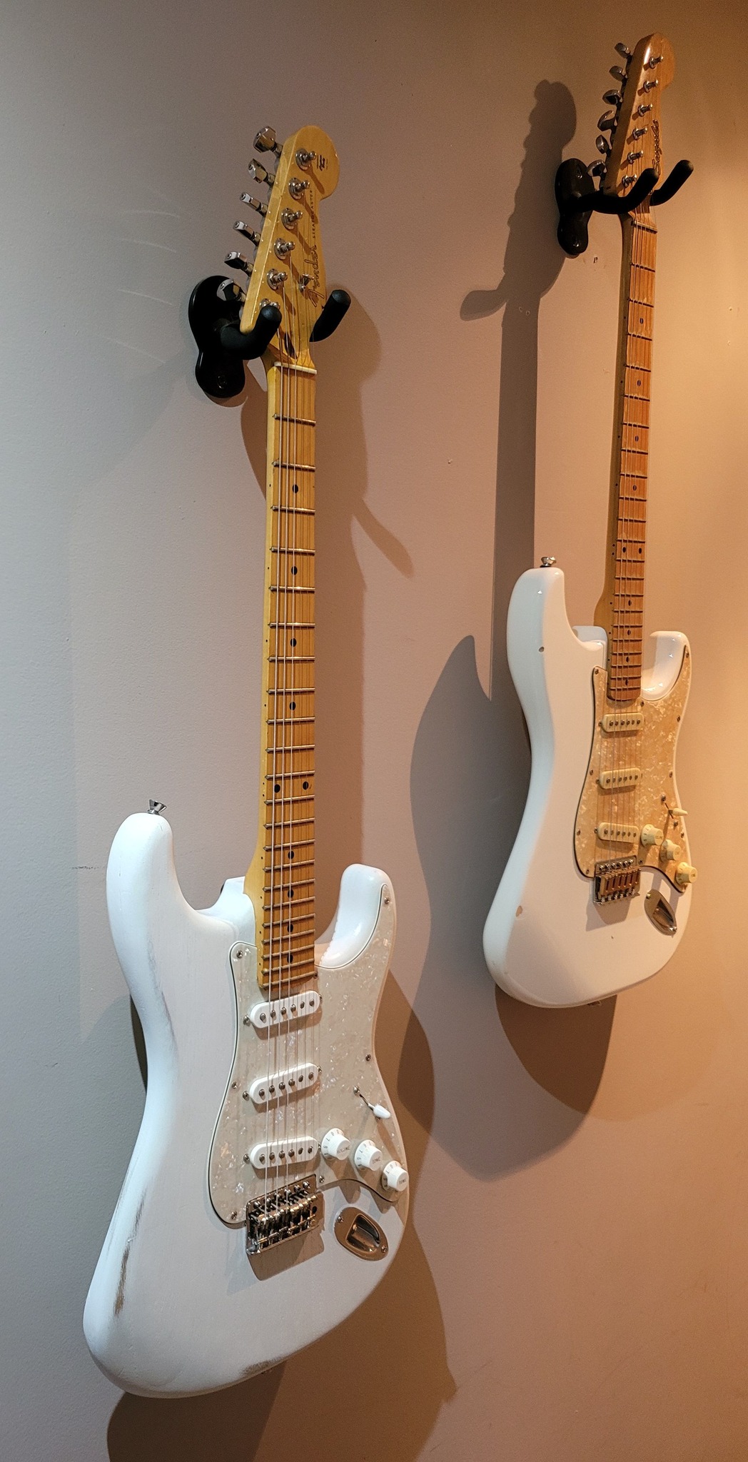 Straturday.. 1987 Japanese Fender and a 70's Suzuki..