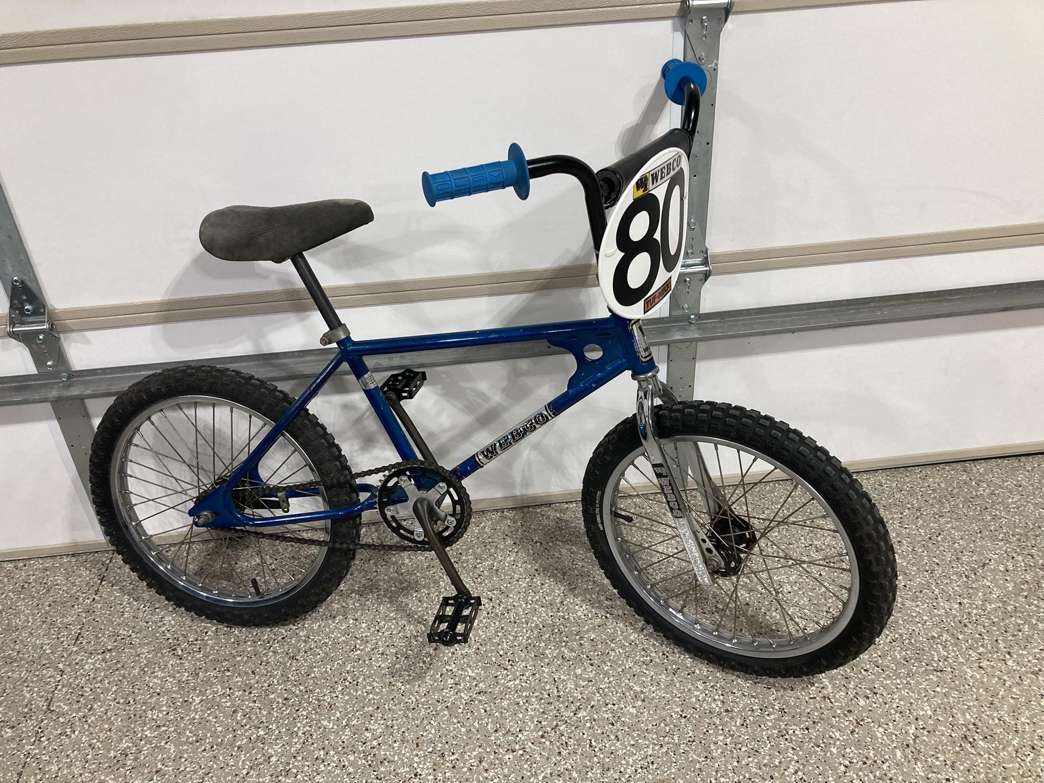 1976 Webco BMX team replica in original blue