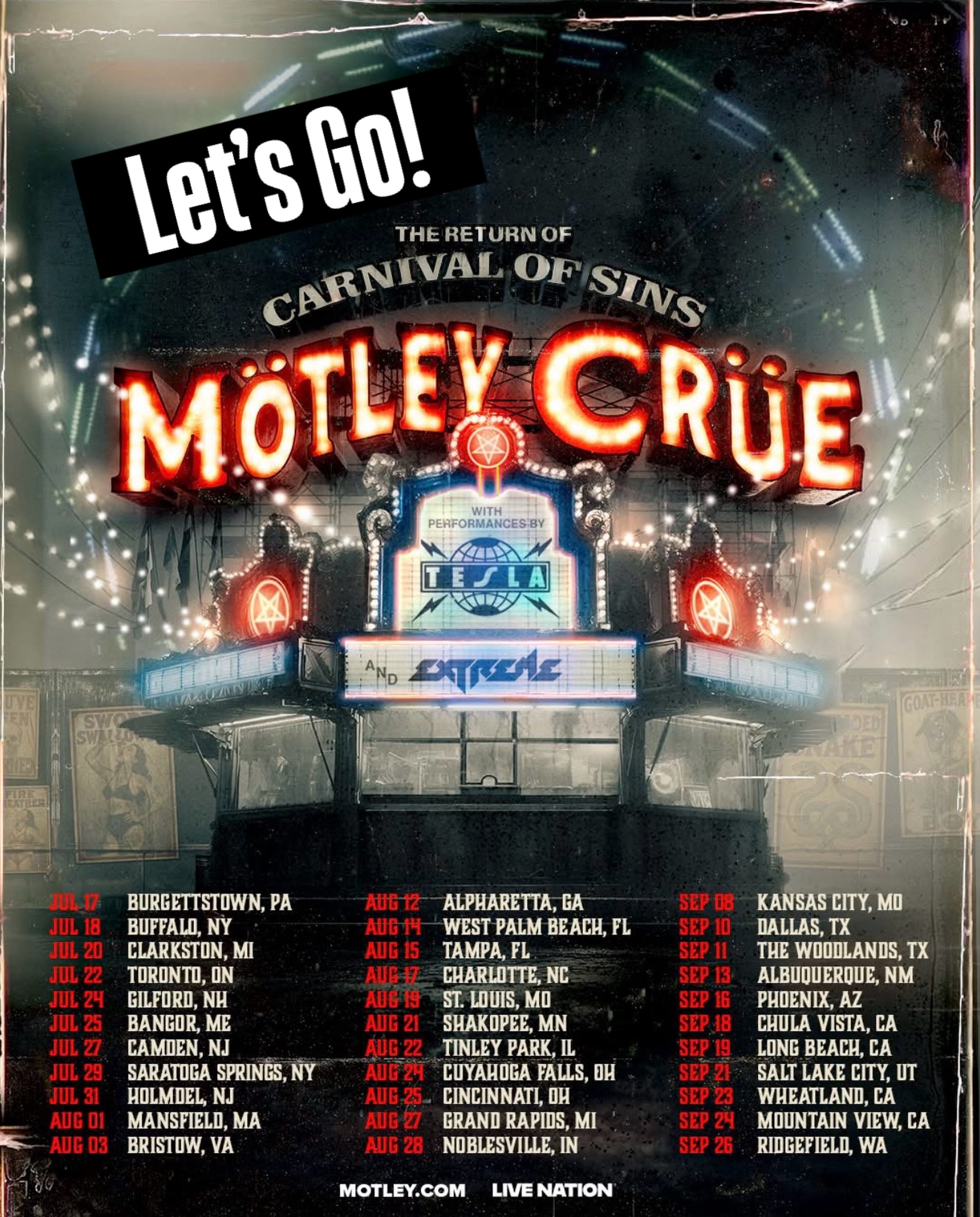 WORLD DOMINATION TOUR 2003–2004 パンフレット Very excited for this one!!! Taking care of my brother @tommylee