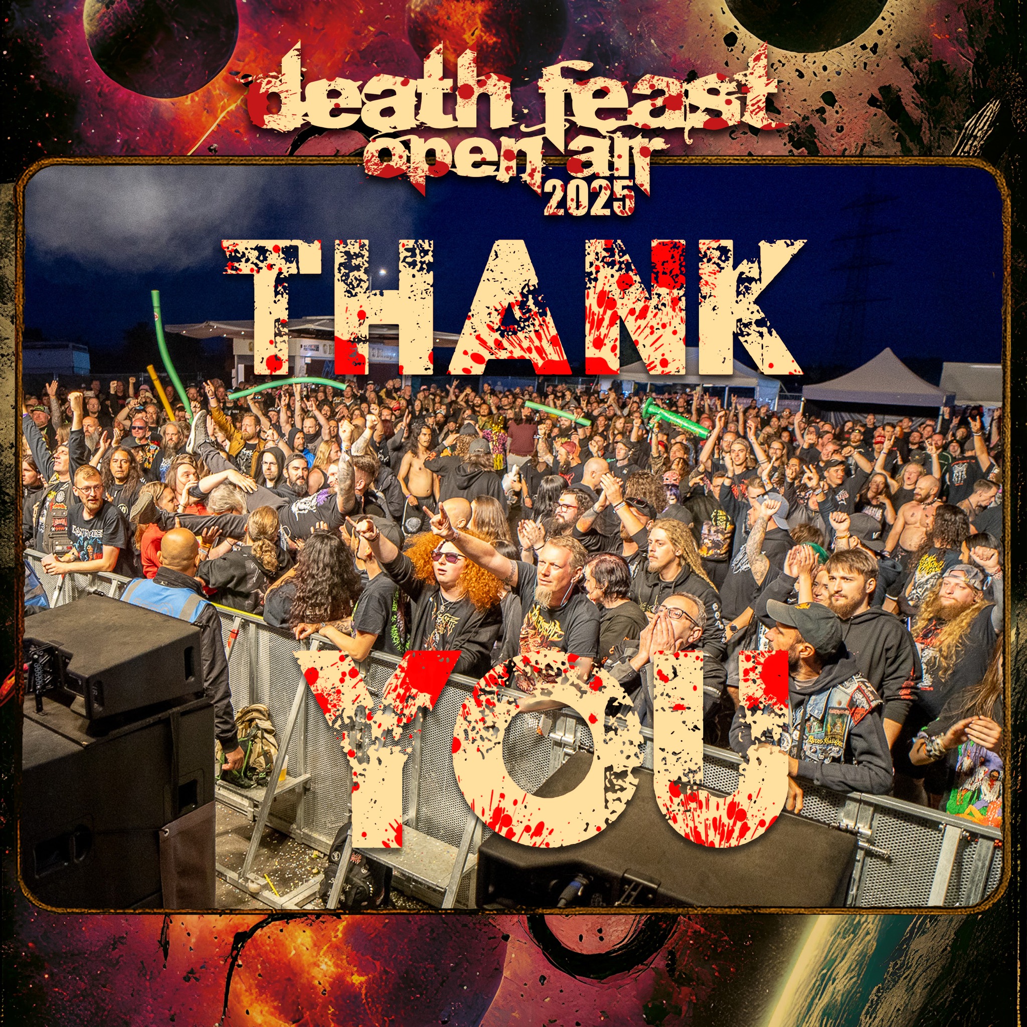 Deathfeast was absolutely amazing! Big thanks Lukas Swiaczny, Mike 