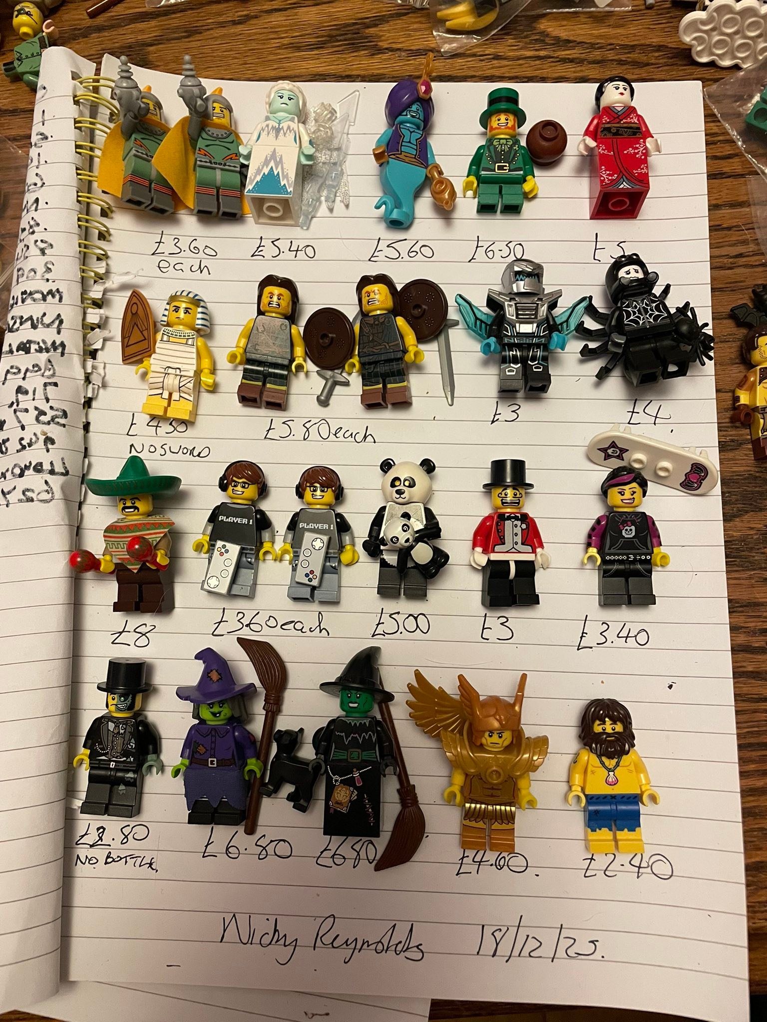 Lego figures for sale in UK