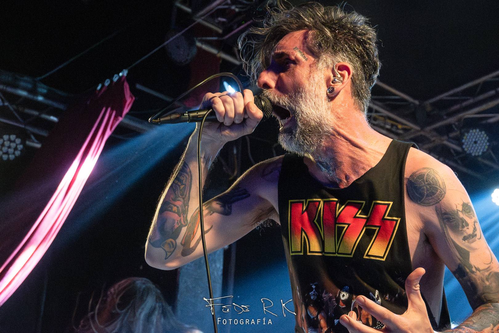 Concert photography with z50ii 16 50 kit lens, ISO 8000