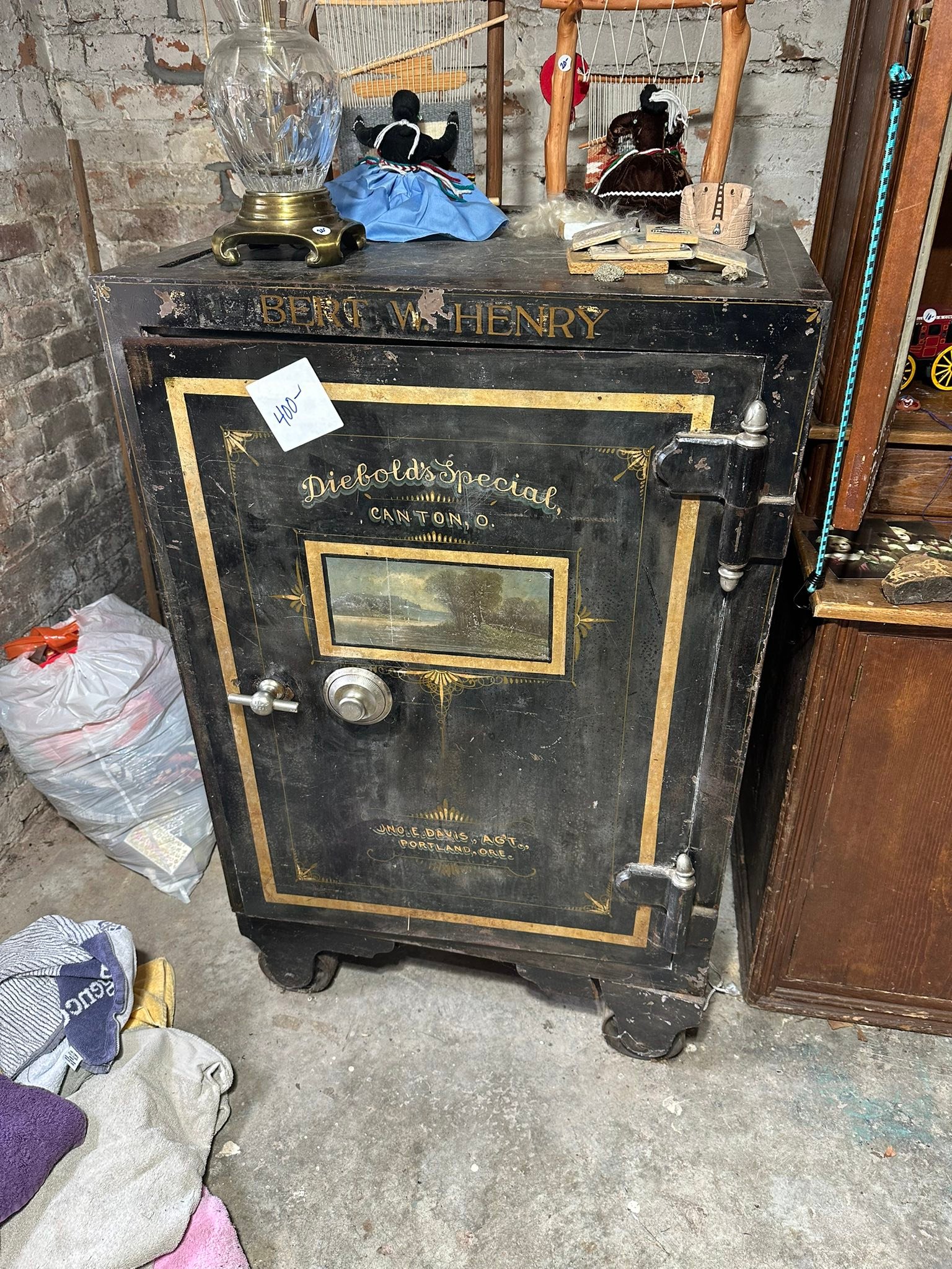 OLD SAFES AND LOCKS | Came across this cool safe at an estate sale ...