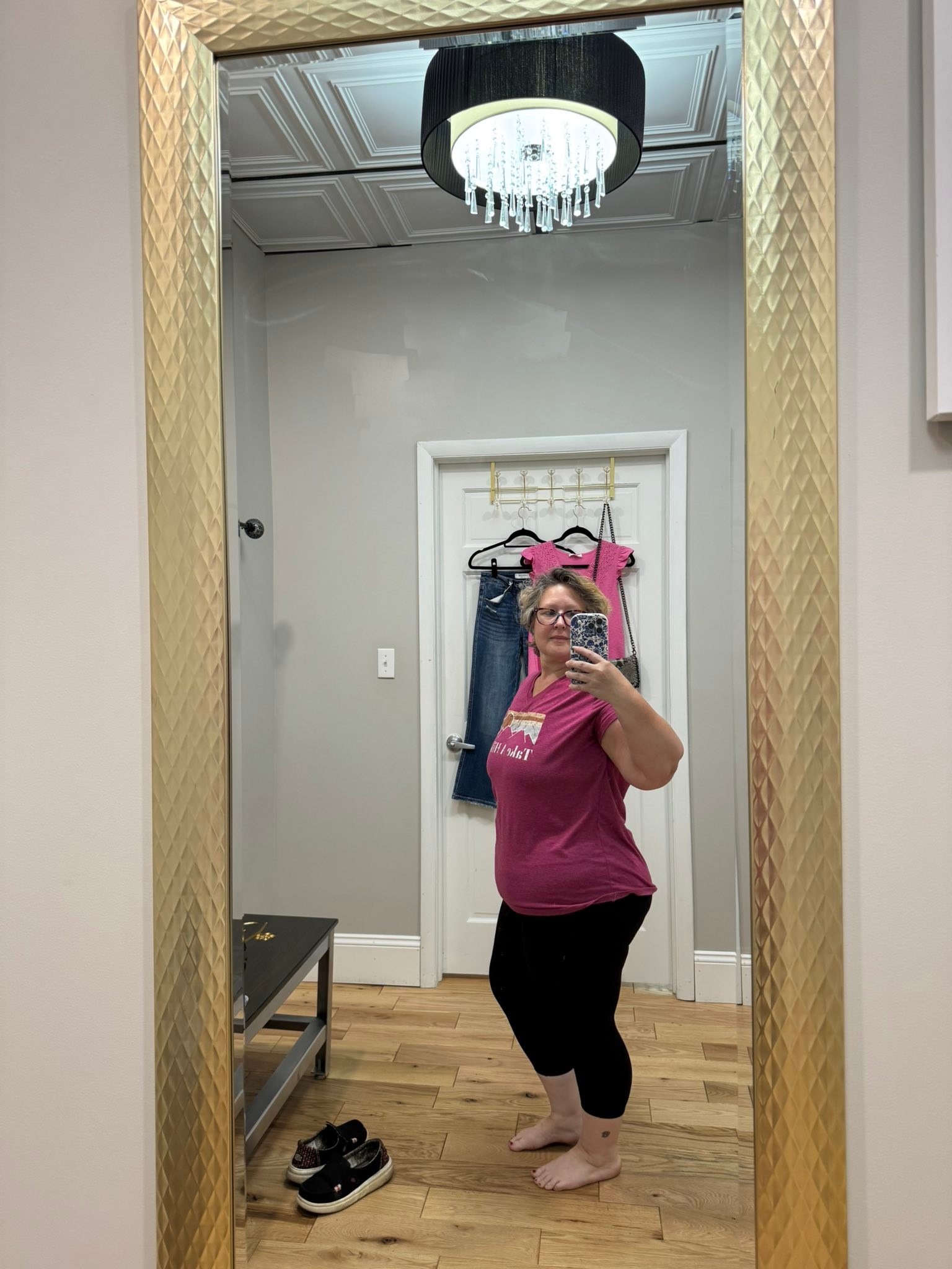 Heather Madle - I’m .8 pounds away from 40 gone. Trying on... | Facebook