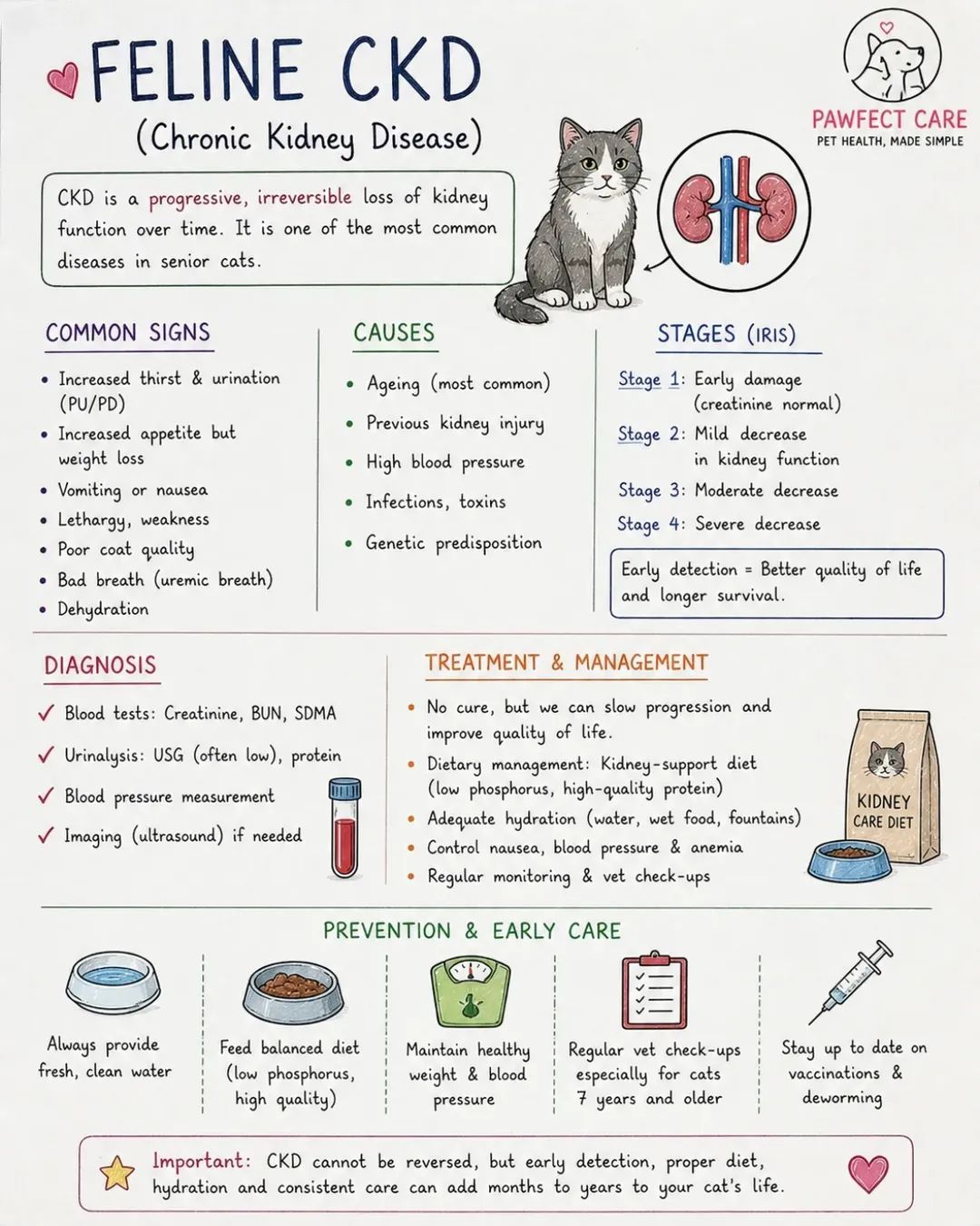 Tanya's guide to feline chronic kidney disease