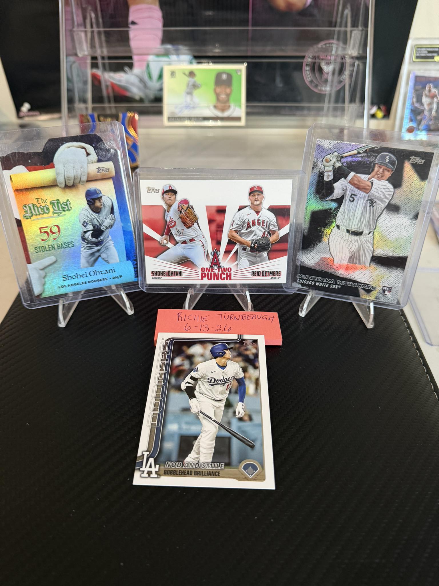2014 Konami Baseball Heroes Shohei Ohtani 'Monster' card