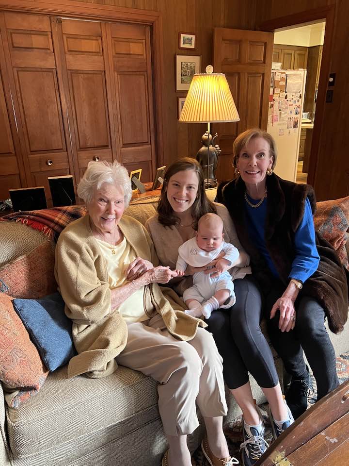 William - Four Generations: Baby Whit Cummings with, from left to right ...