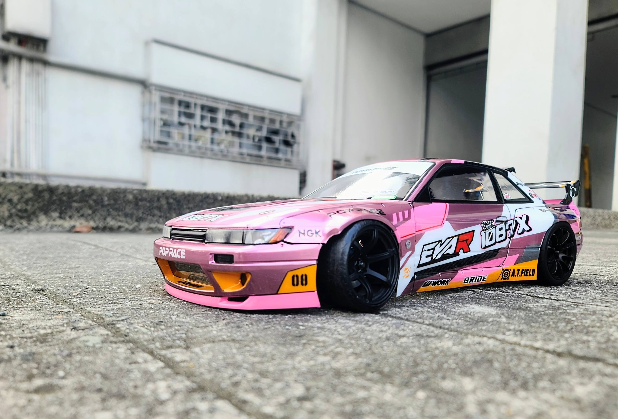 Eva R Silvia S13 BE2X POPRACE POP RACE 08 Jayan 한-민무구 保界な社