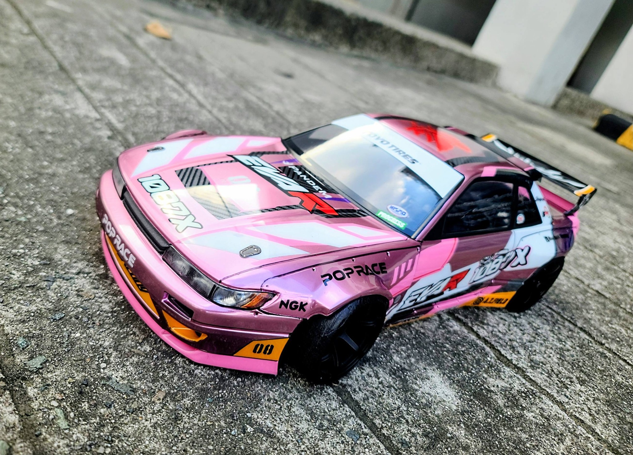 Eva R Silvia S13 BE2X POPRACE POP RACE 08 Jayan 한-민무구 保界な社
