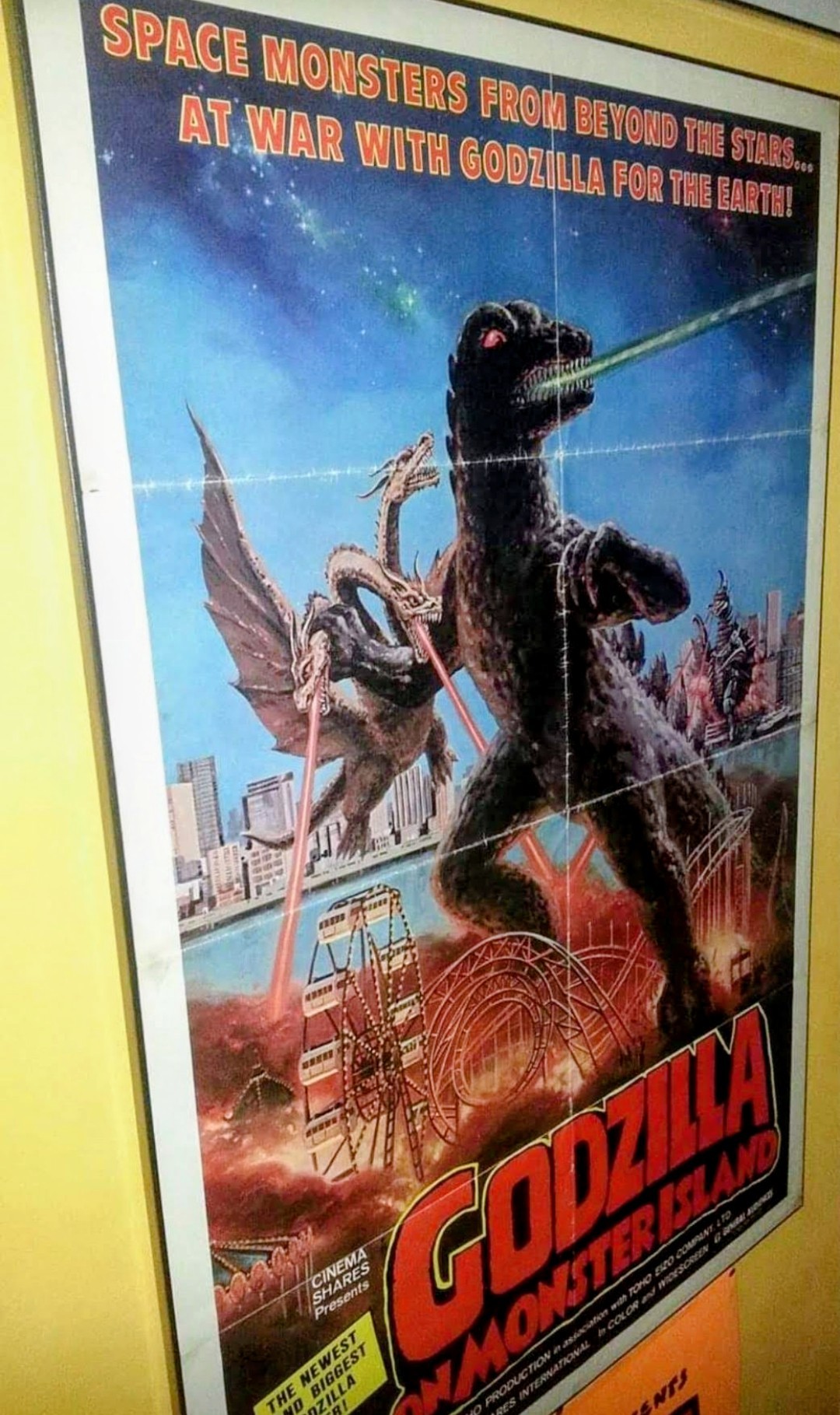 Godzilla VS Charles Barkley Nike Poster (Click to Enlarge)