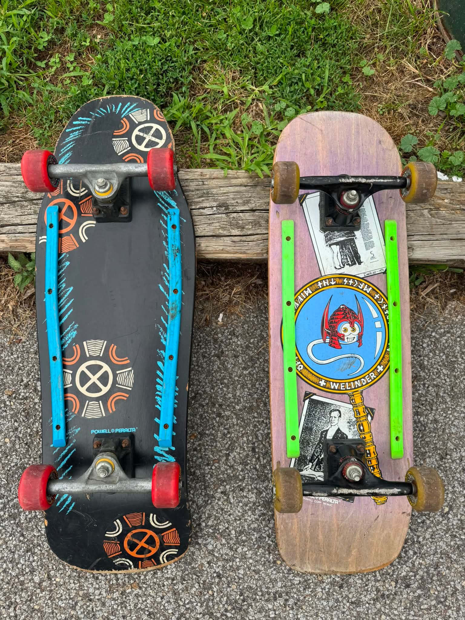 old skate 再出品 Had a great marketplace score today! Great shape for their age.