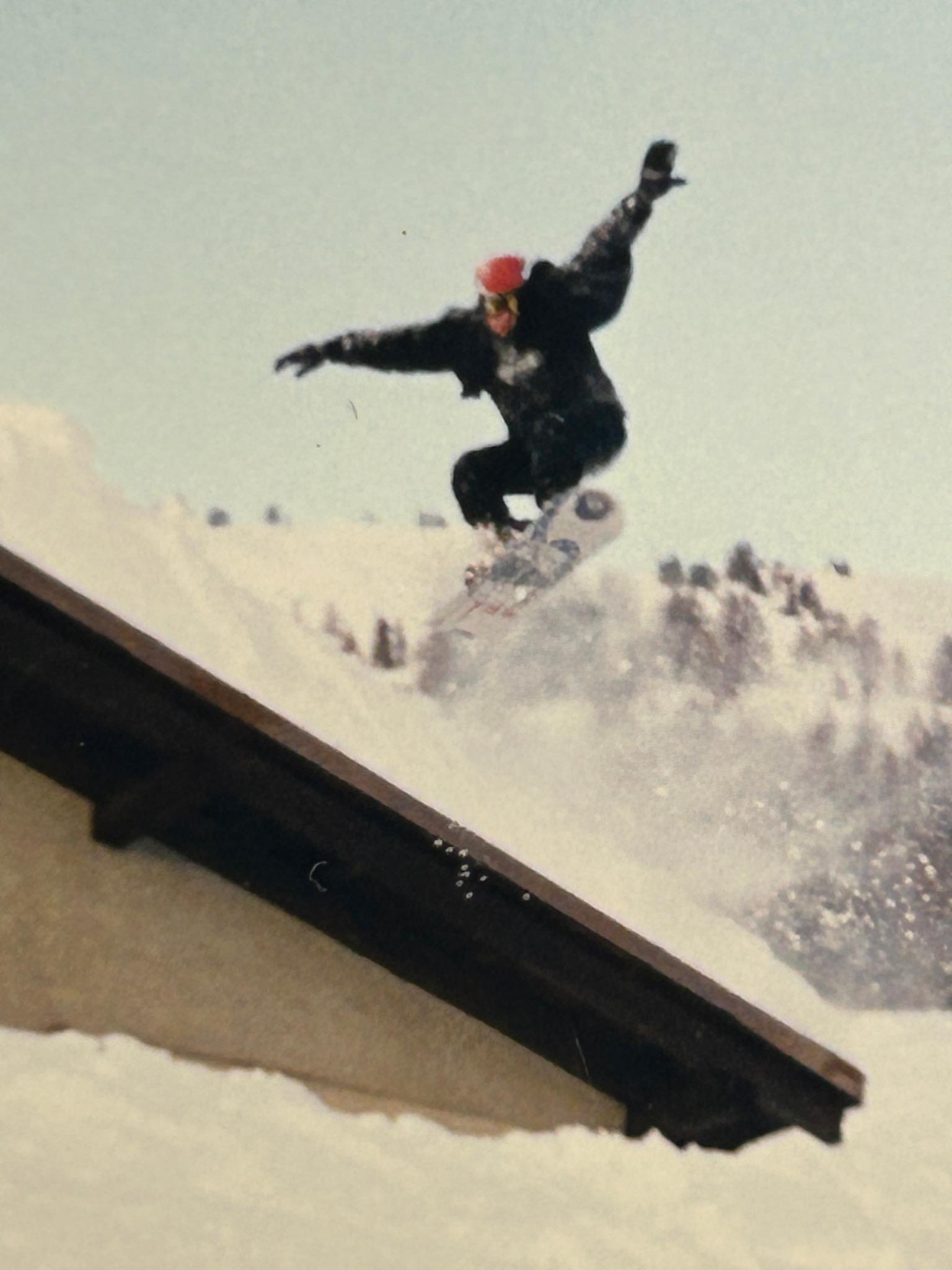 1993 Crans Montana - off the roof, Sims - Shaun Palmer ProModel