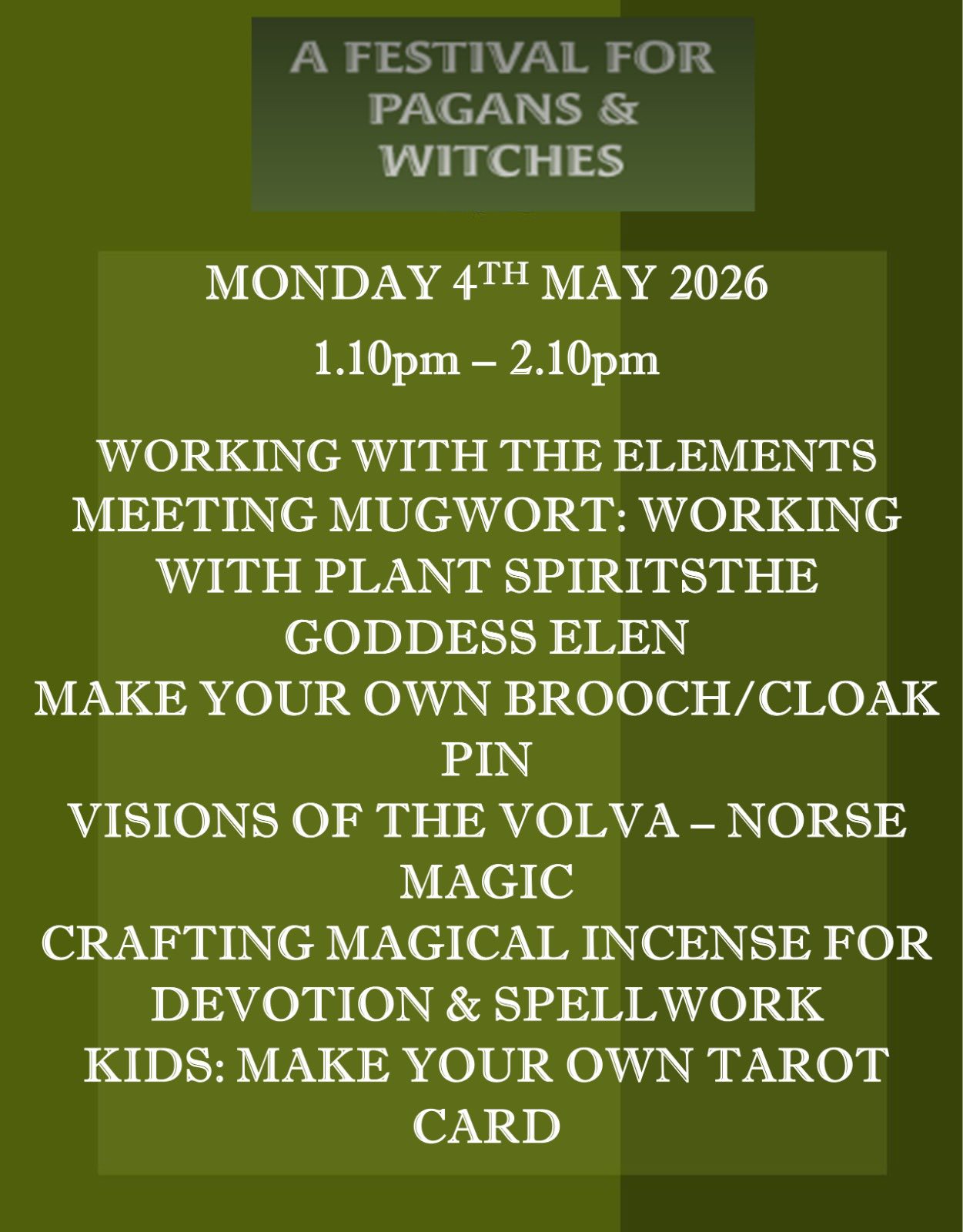 Witches of Gaia | New workshops released | Facebook