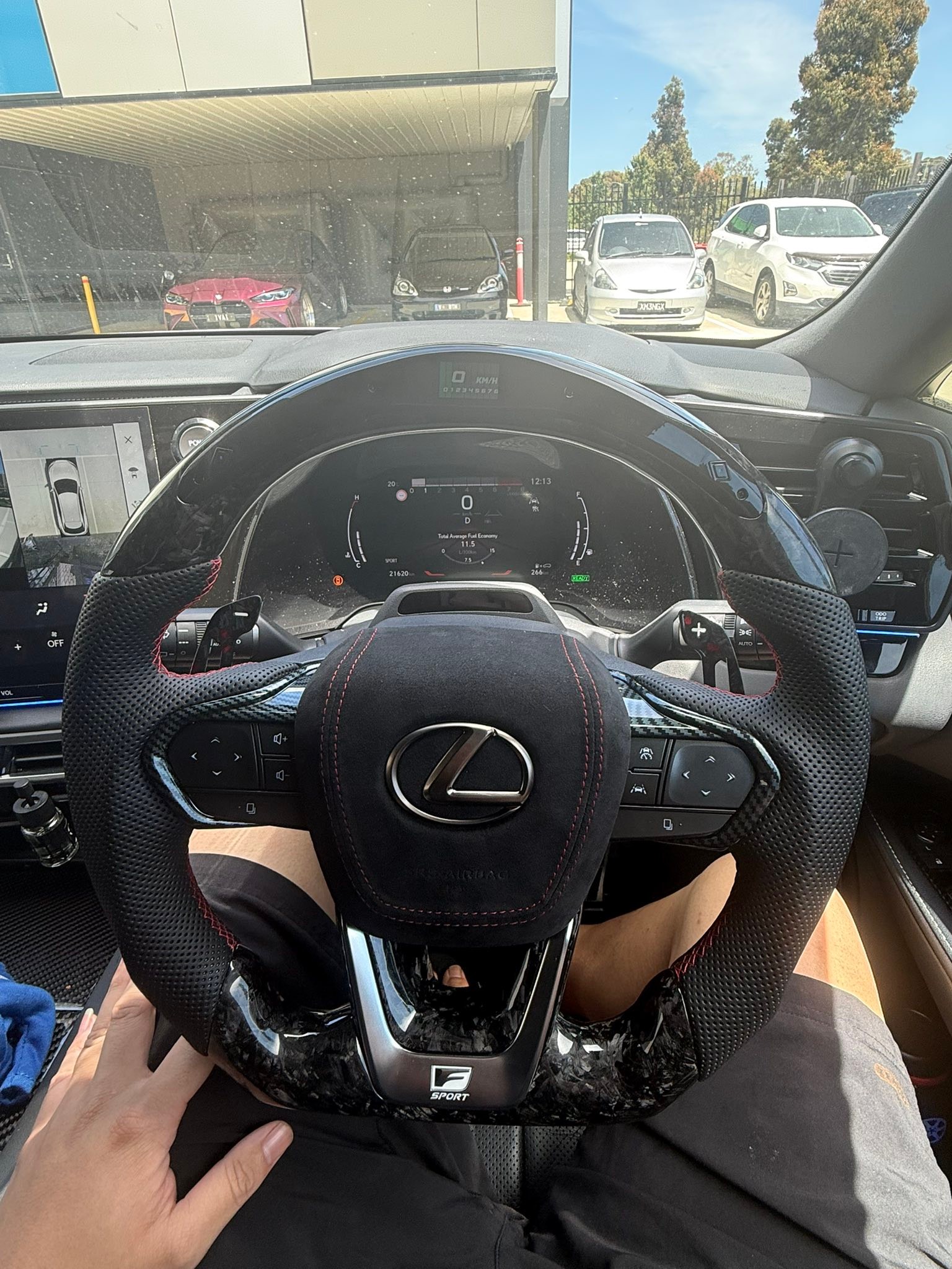 Upgrading oem steering wheel on lexus rx