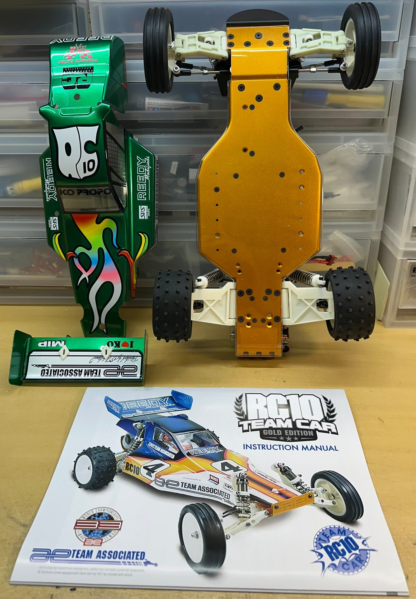 RC10 Team car gold edition & Masami edition