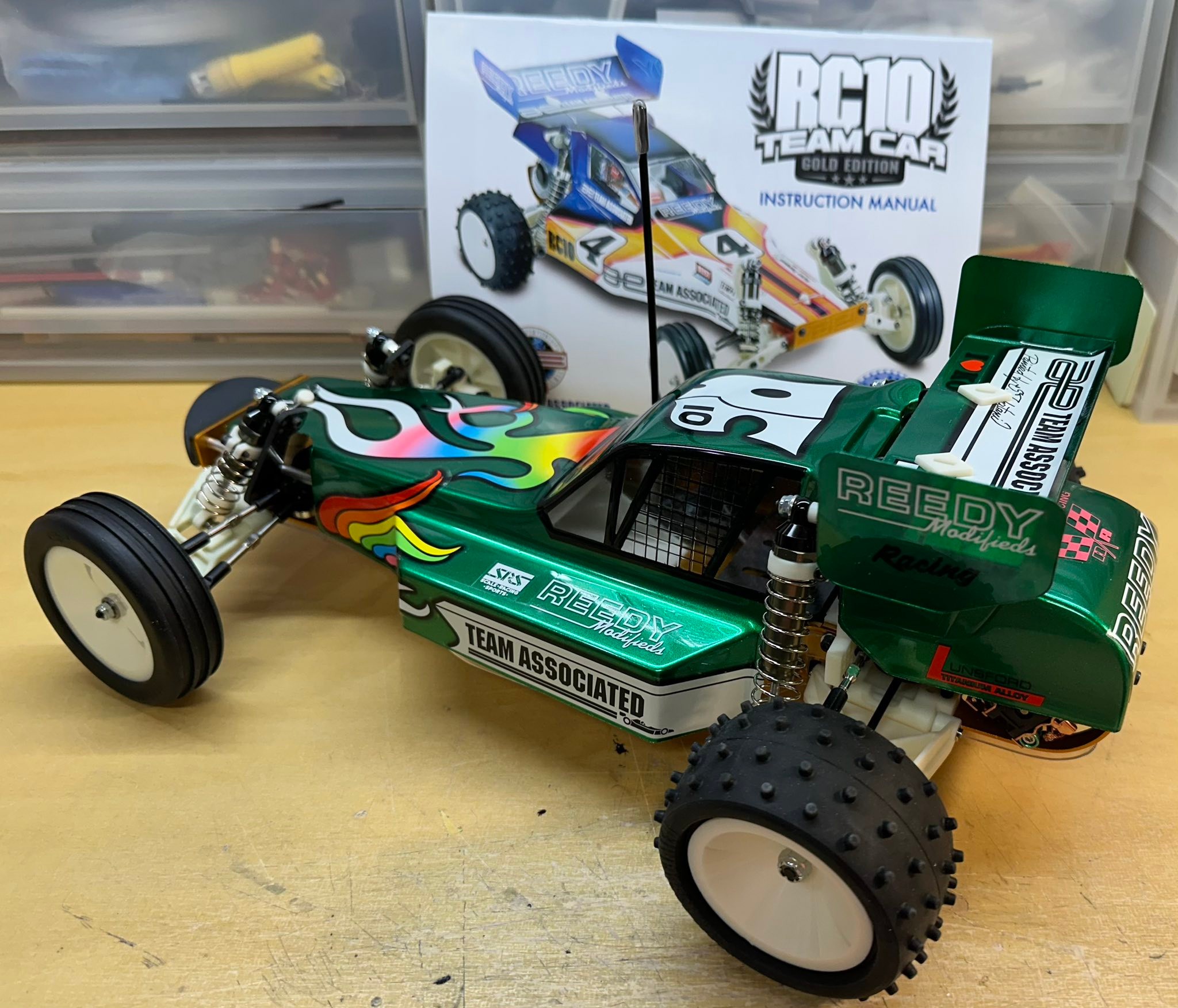 RC10 Team car gold edition & Masami edition