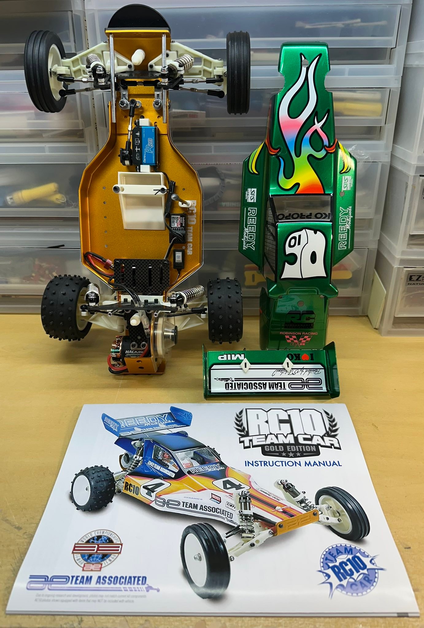 RC10 Team car gold edition & Masami edition