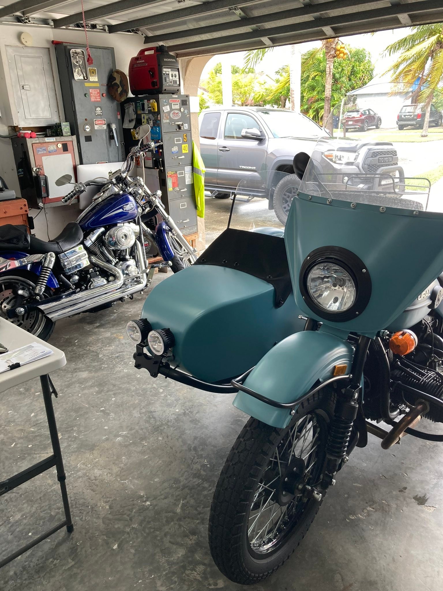 Who repairs 2017 Ural Patrol motorcycles in South Florida?