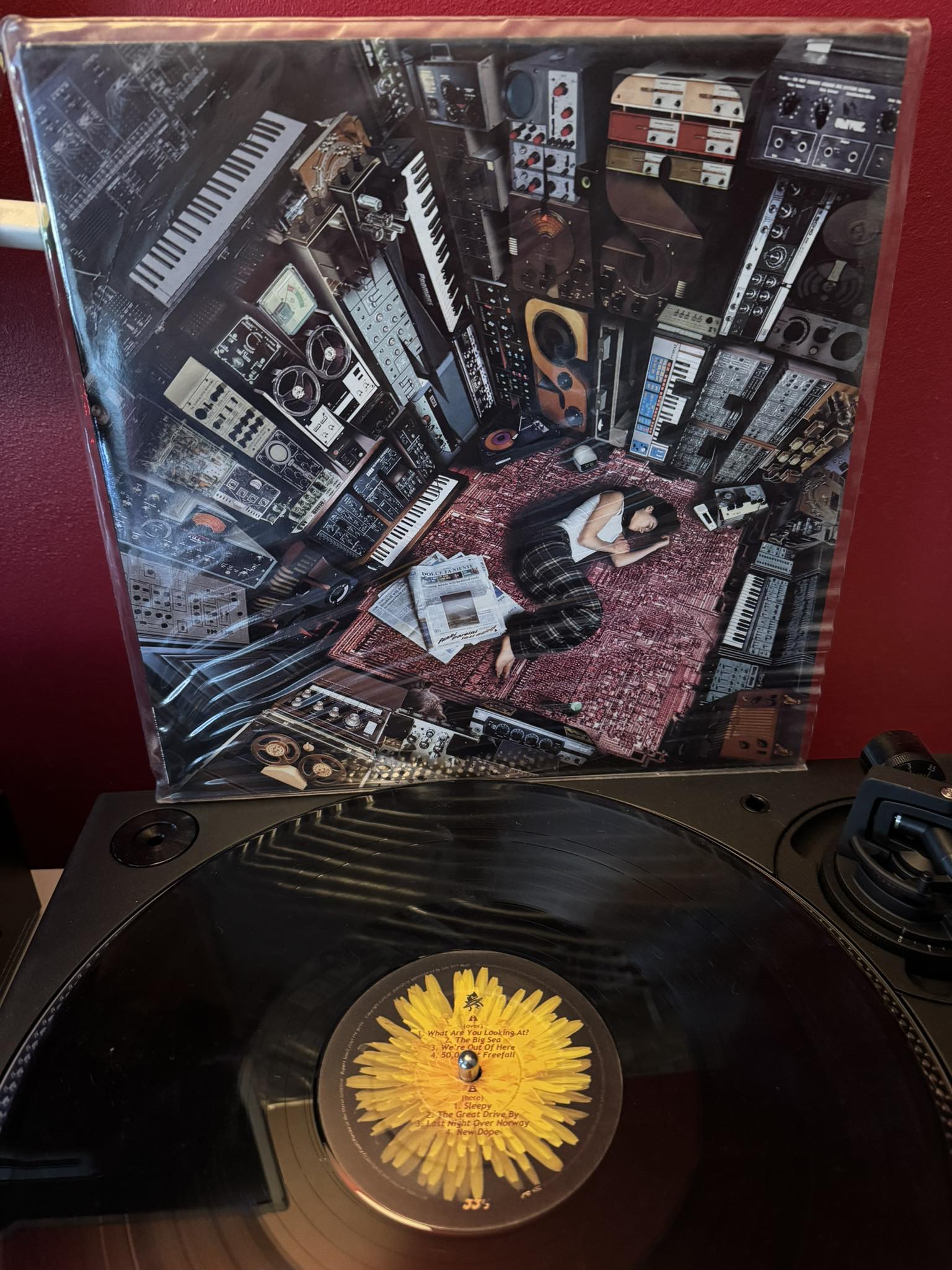 Funky Porcini's Fast Asleep album