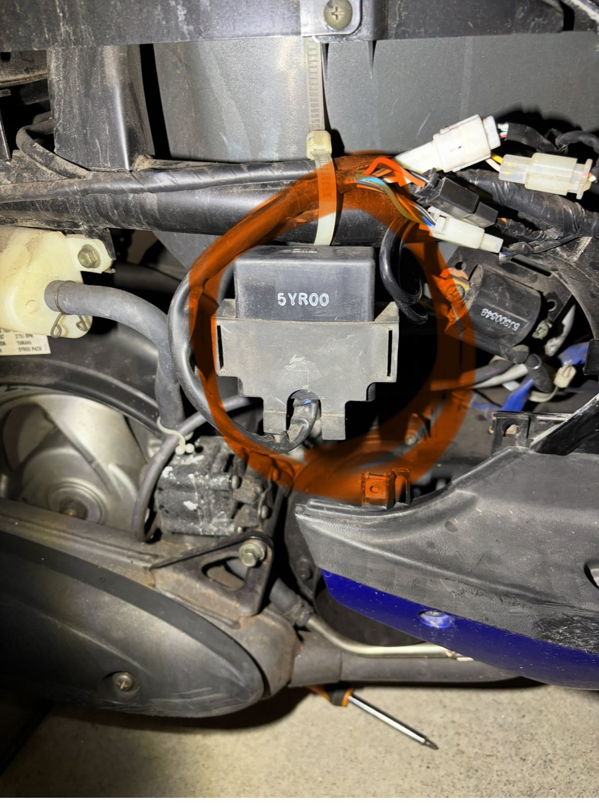 Unlimited CDI Ignition Unit For Yamaha Vino 125 Scooter (2004-2009) - Replaces OEM 5YR-H5540-00 / 5YR-00 4 thumbnail image