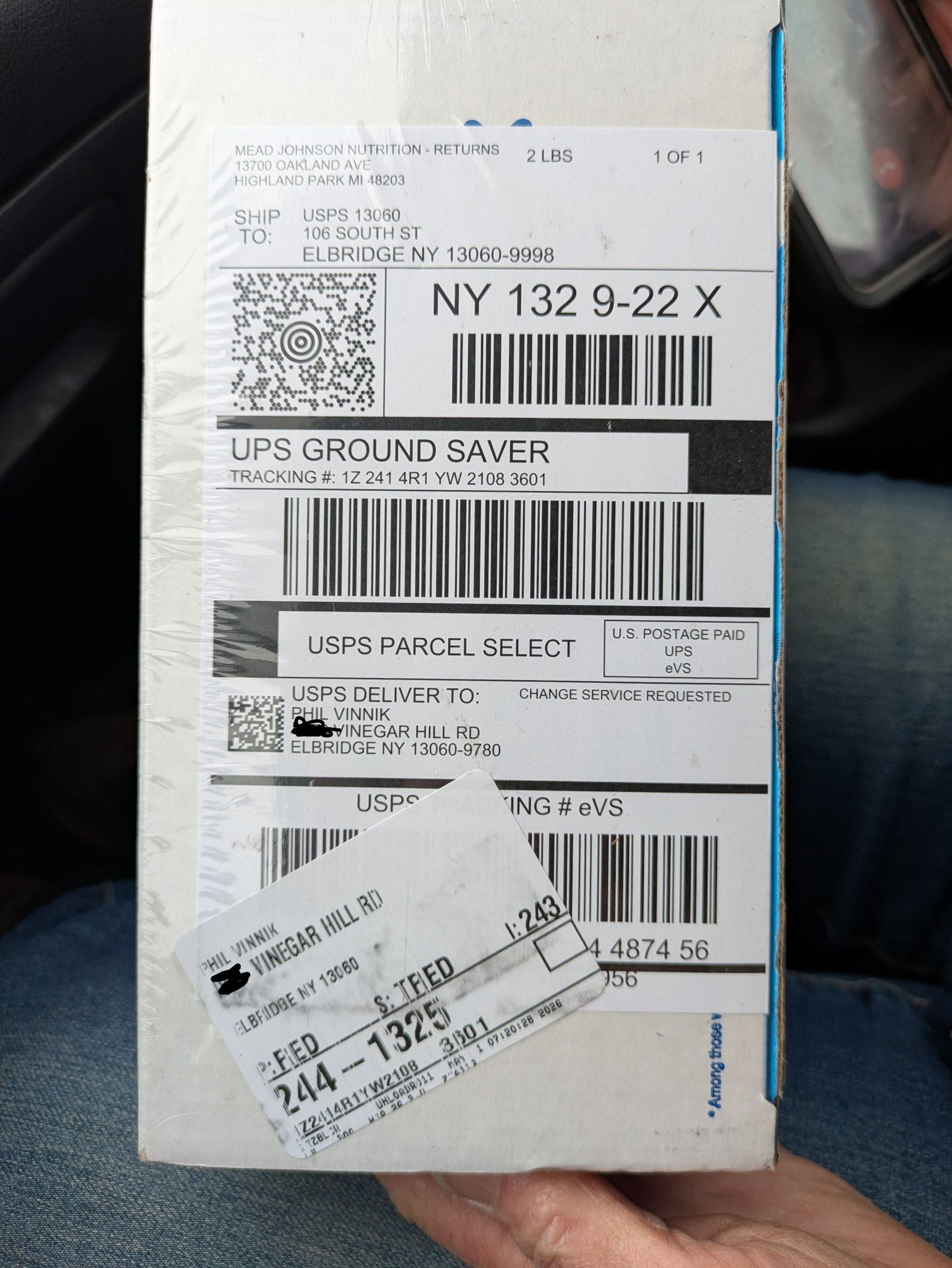 Anyone know Matt Resnick ? He had a package delivered to our house.