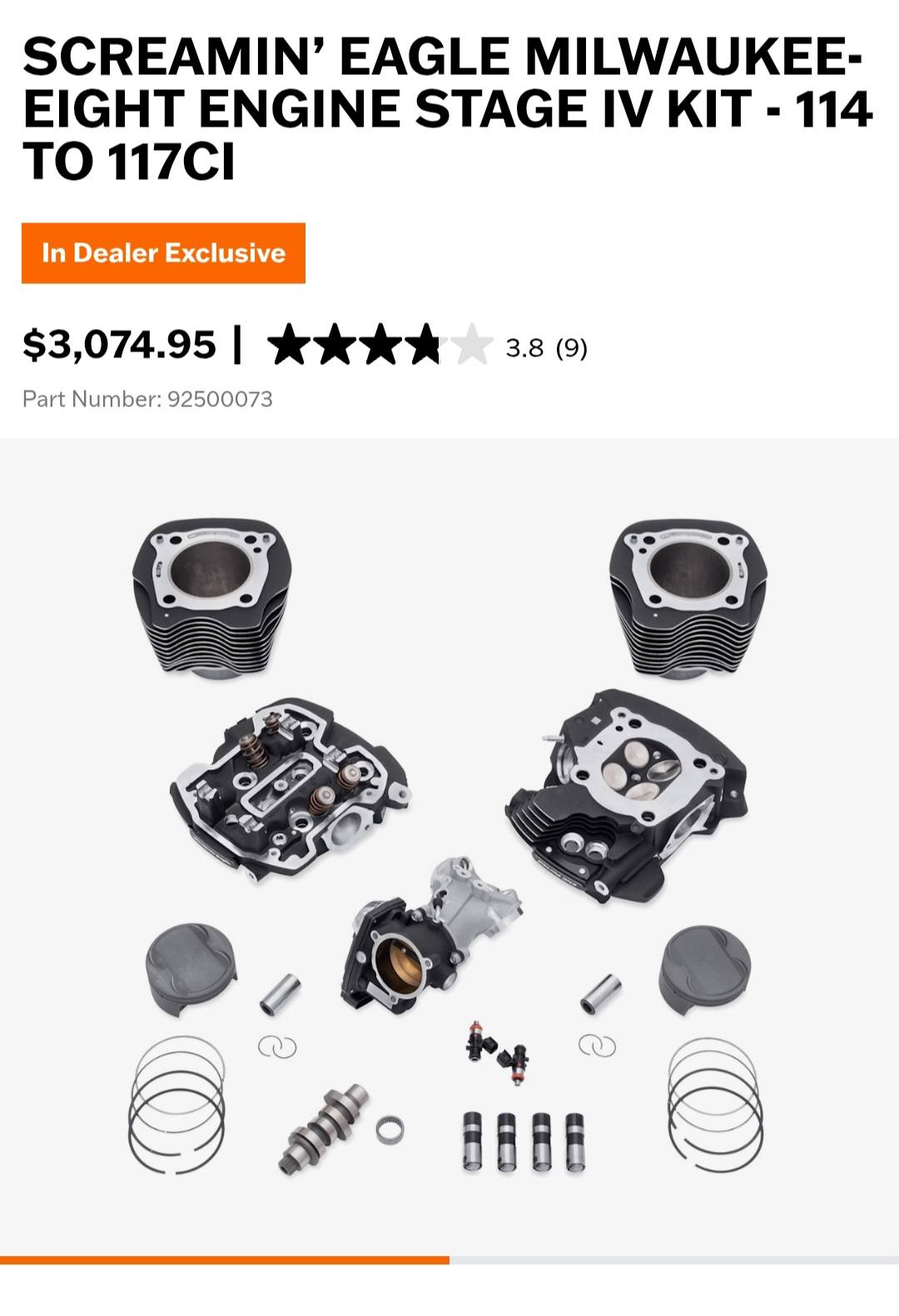 Flange Spacer Billet Aluminum 19-0568 | Vital V-Twin Cycles
