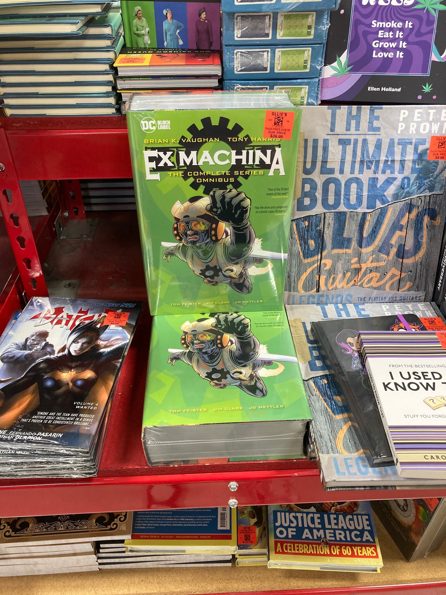 Ex Machina omnibus found at Ollie's for $39.99