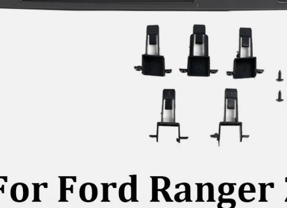 2019+ Ford Ranger | Anyone ever seen these screw on clips for the grill ...