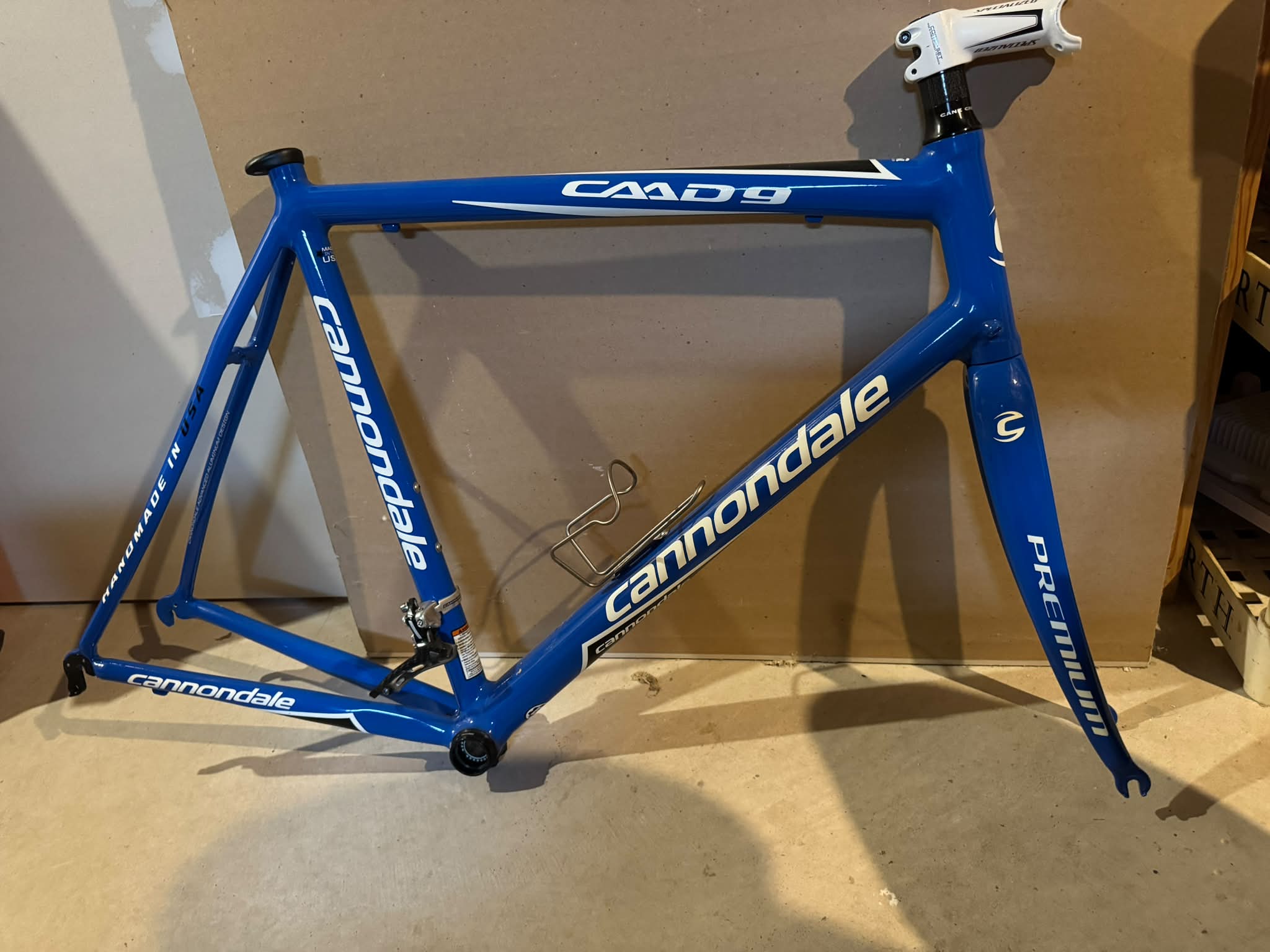 One of the last years these were made. Caad 9 frameset.
