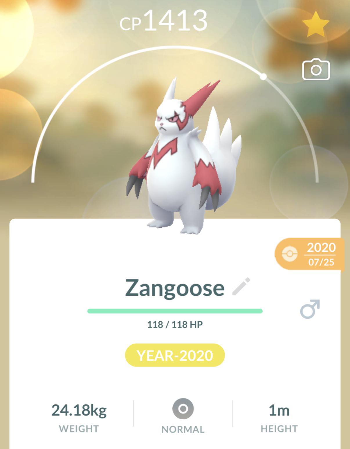 Looking for Zangoose mirror trade in Pokemon Go