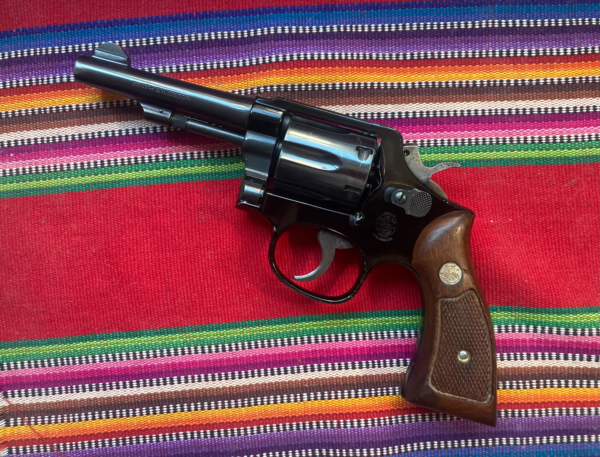 Found 1982 smith and wesson model 13-3 revolver
