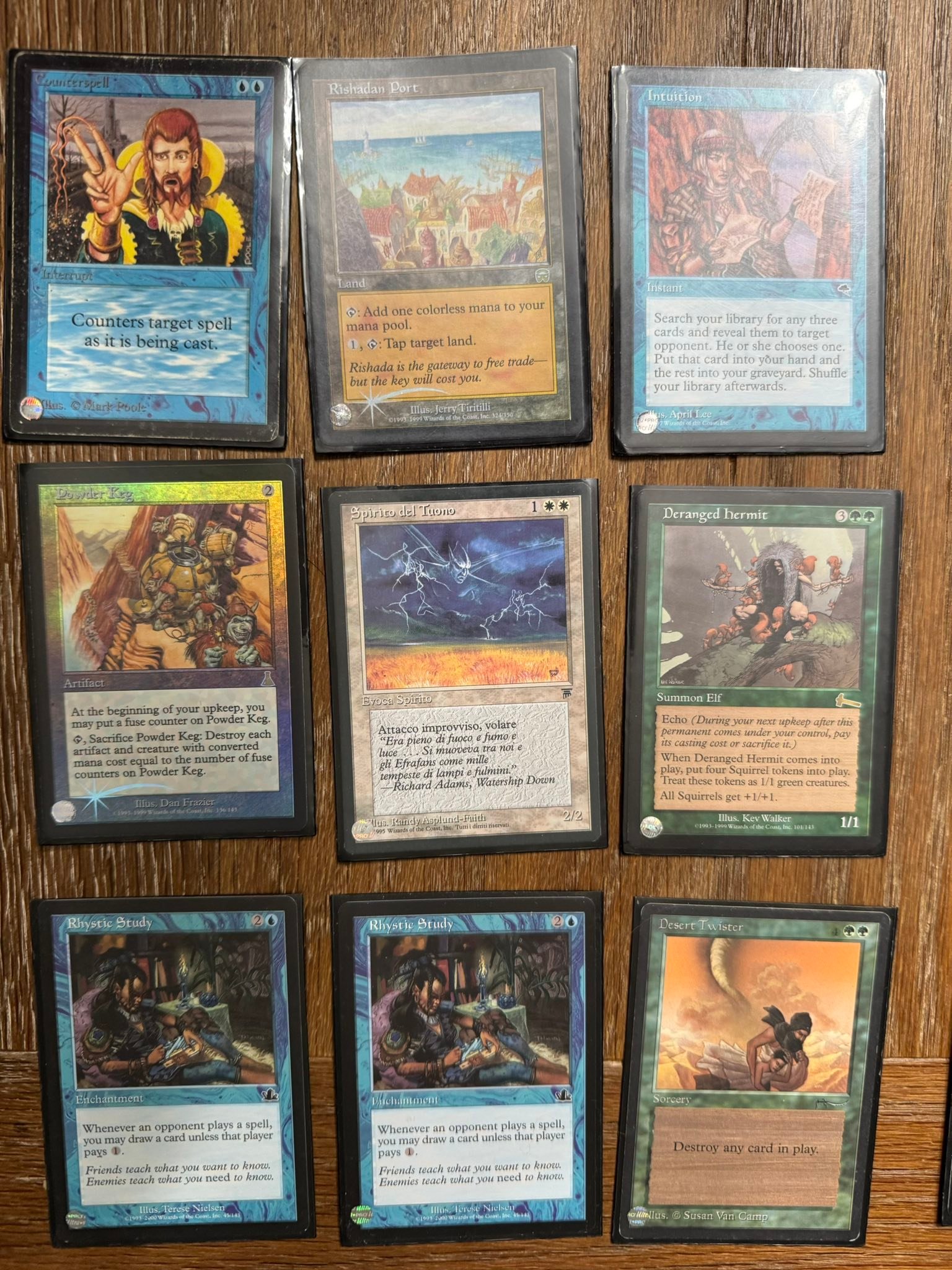 rare magic cards from the 90s Gathering, Secret Lair: The '90s Binder Experience – Card Monster Games Rare Magic: The Gathering cards