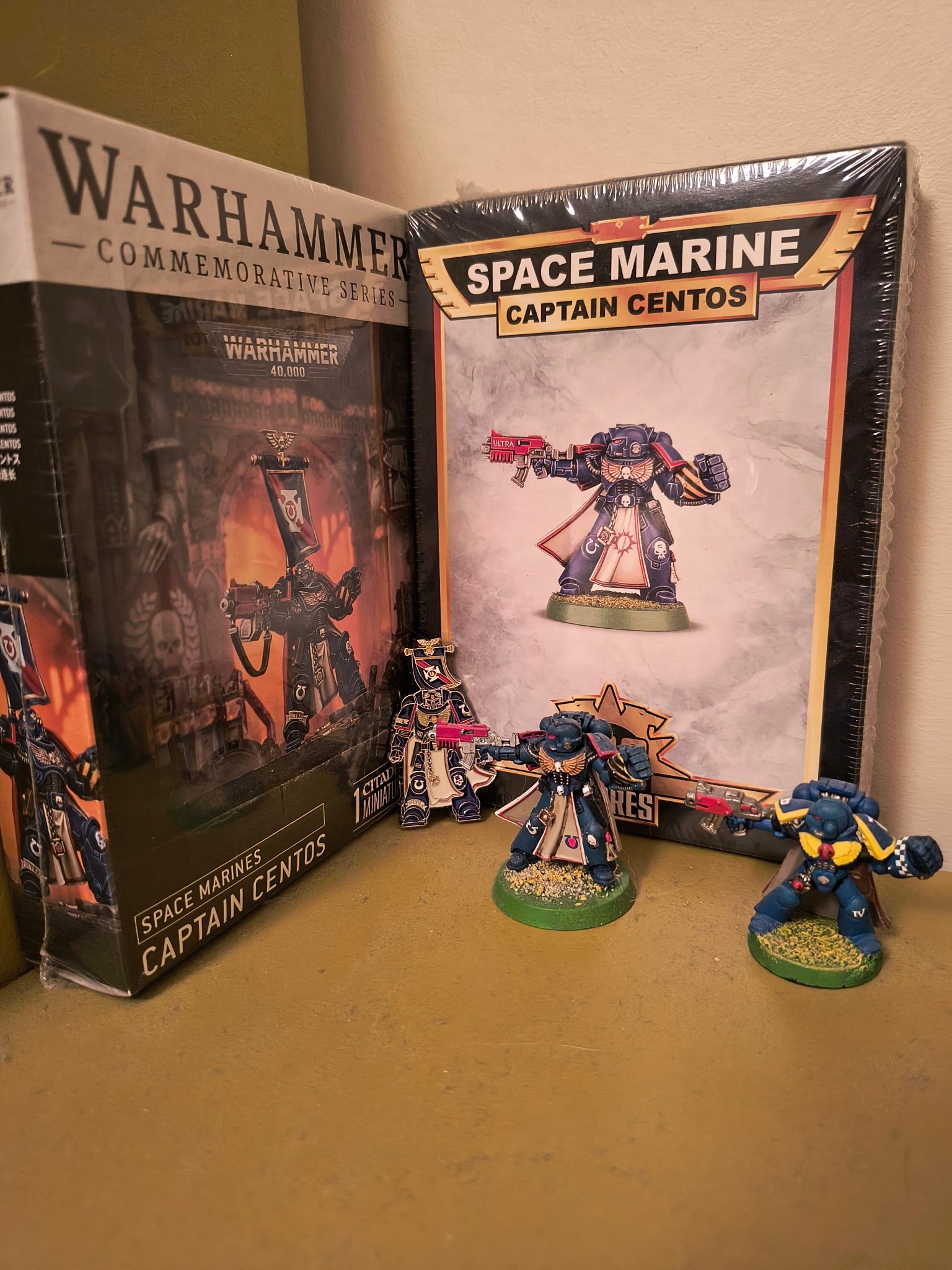 What did you make of the new miniature for Captain Centos that was 