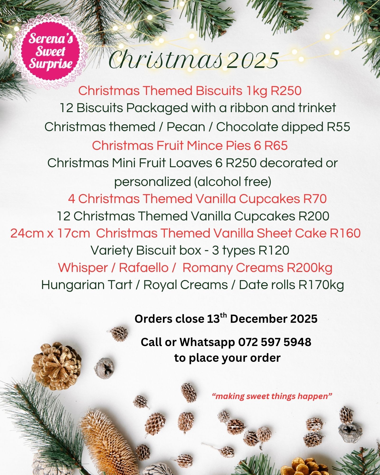 Yellowwood Park Community Chat | Celebrate the season with a taste of ...