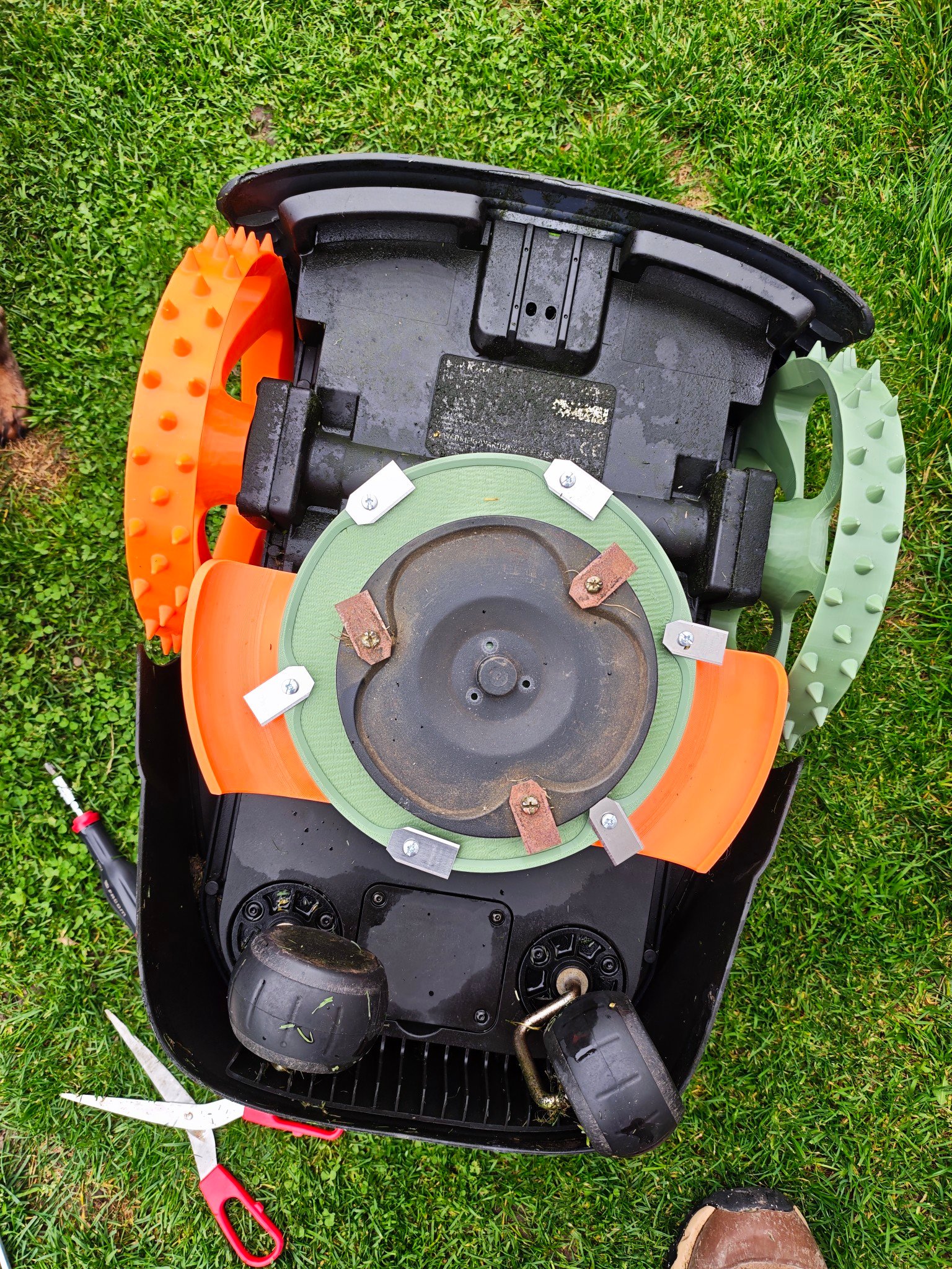 Disque à Lames Tuning 6 Lames Pour Tondeuse Robot Segway Navimow I105e I108e I110n - Améliorez Votre Tonte