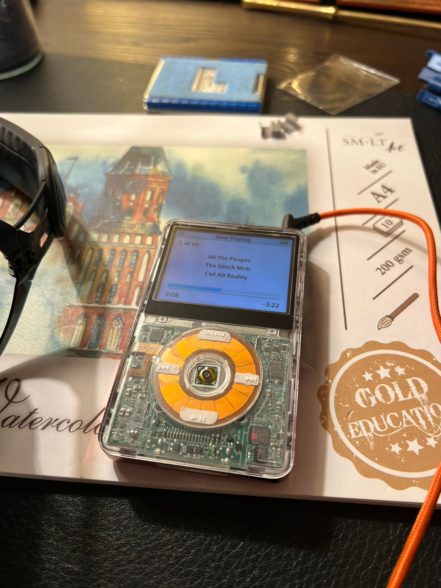 Homemade iPod classic with iFlash 512GB and 3000mAh battery
