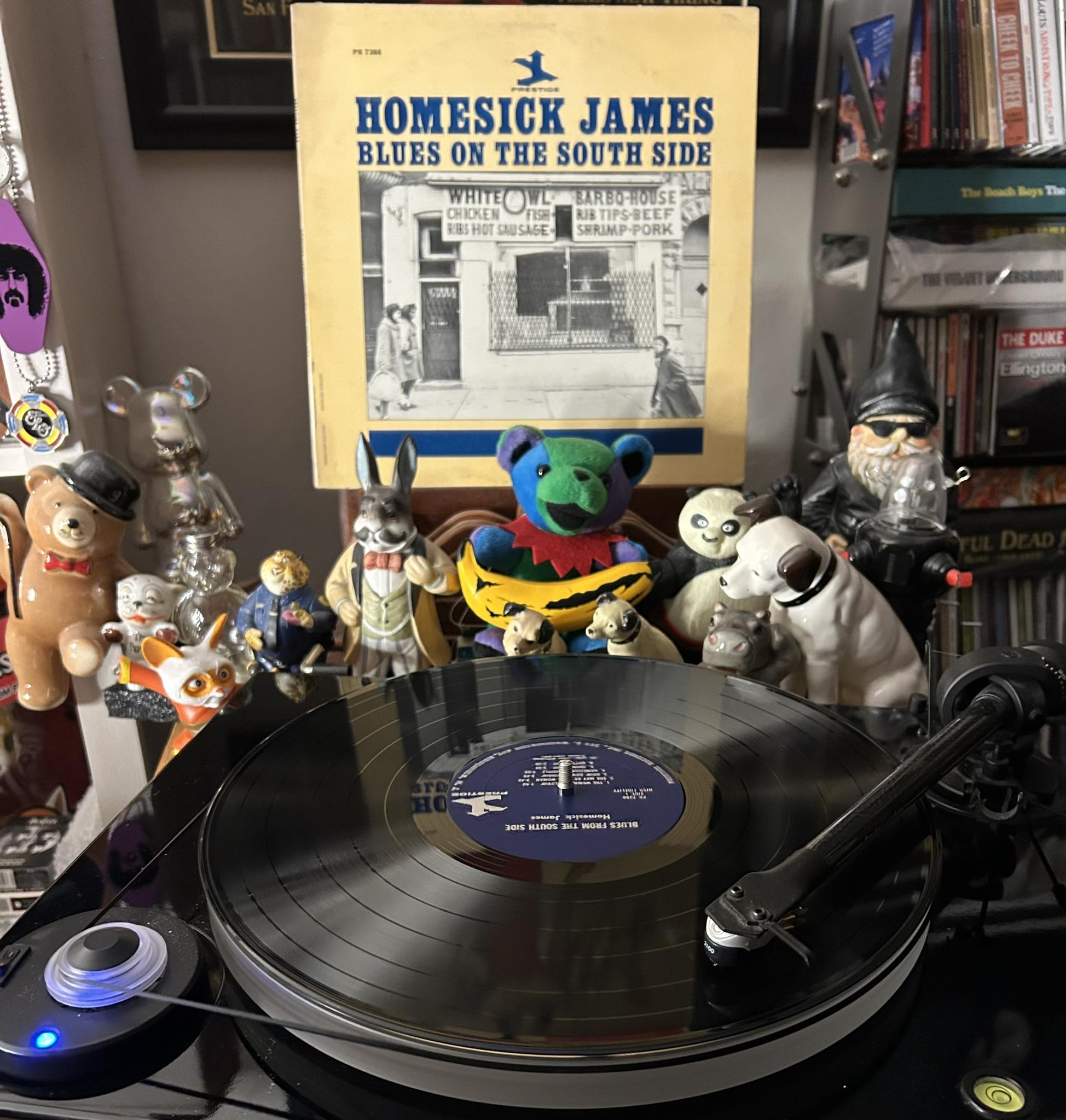 Discovering homesick blues artist on vinyl