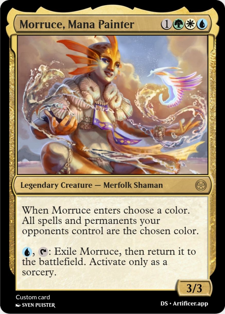 color hate cards mtg Unfathomable Truths [Modern Horizons 3] Whenever you tap a Swamp for mana What are some of the